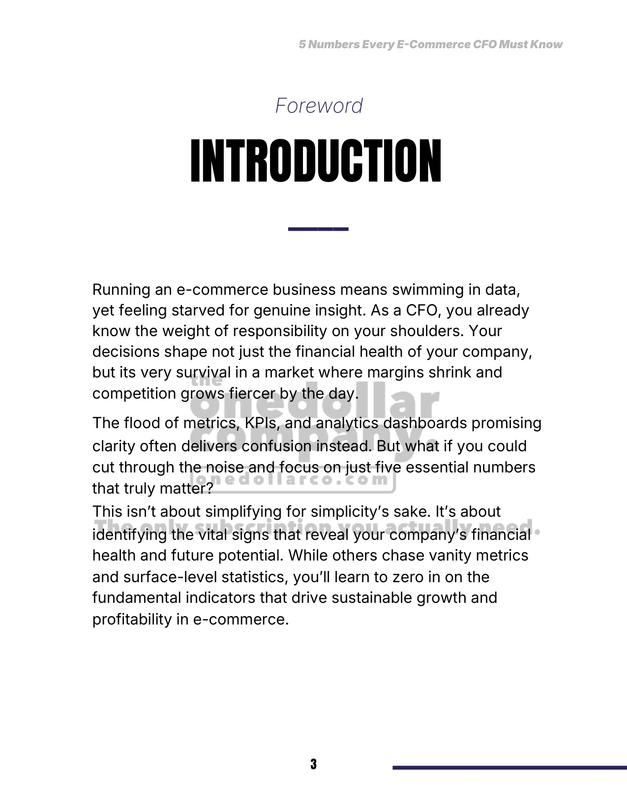 5 Numbers Every E-Commerce CFO Must Know — Page 4