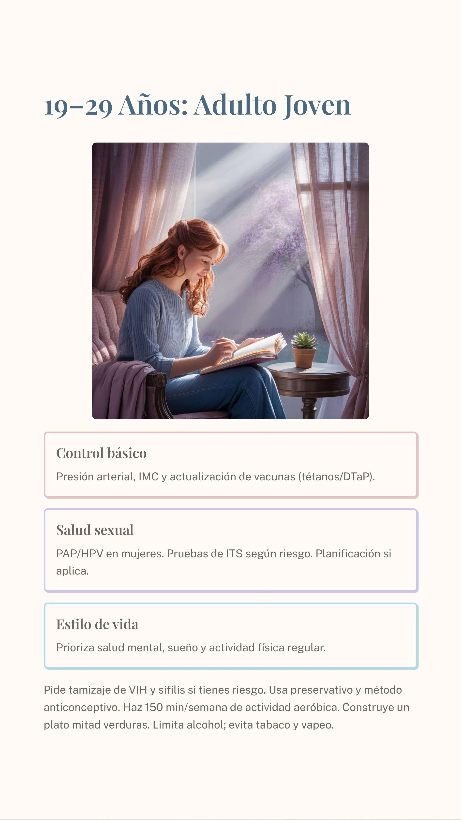 Age-Based Medical Check-ups And Natural Habits — Page 6