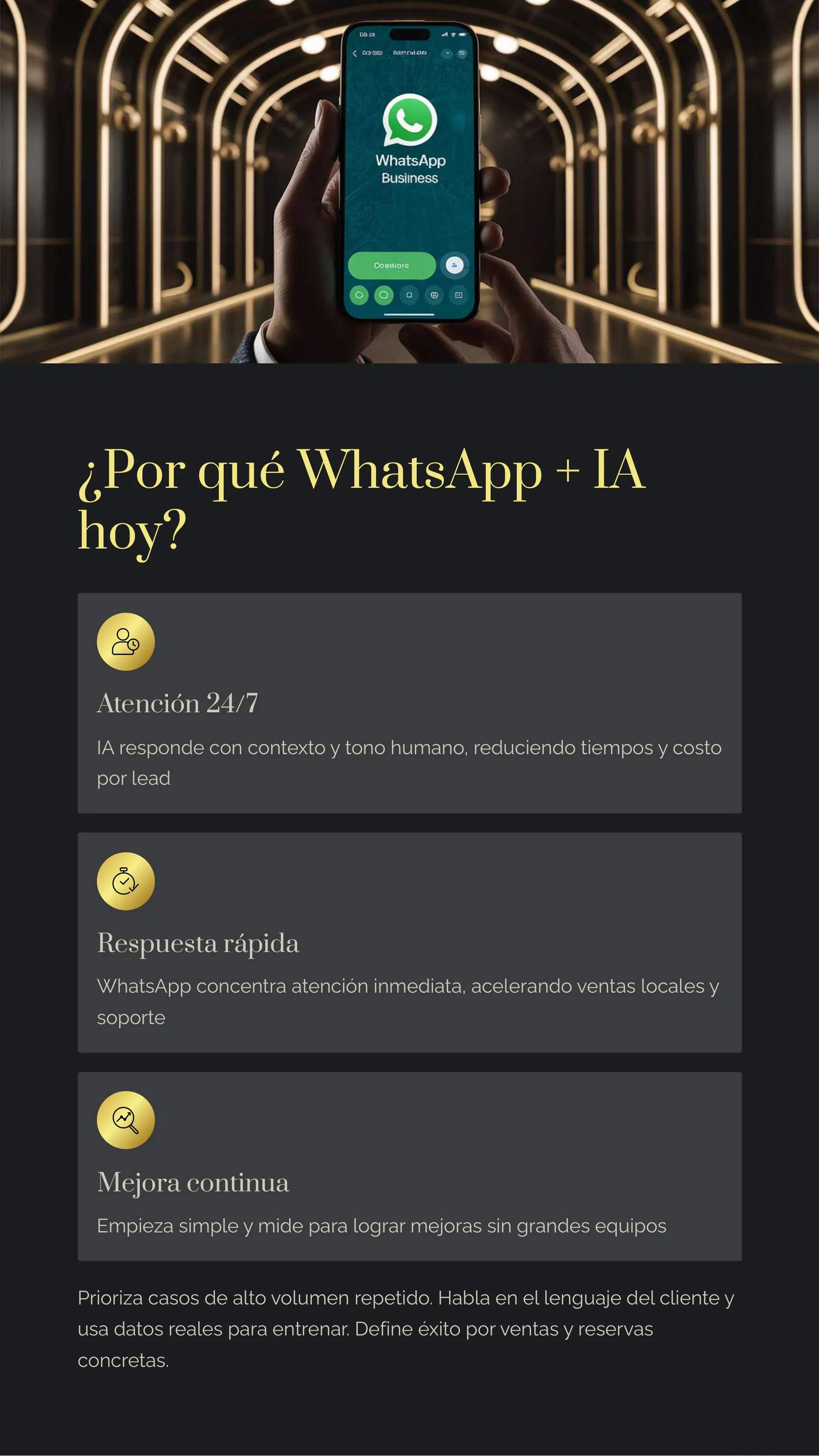 AI Automations & WhatsApp Selling Bots — Page 3