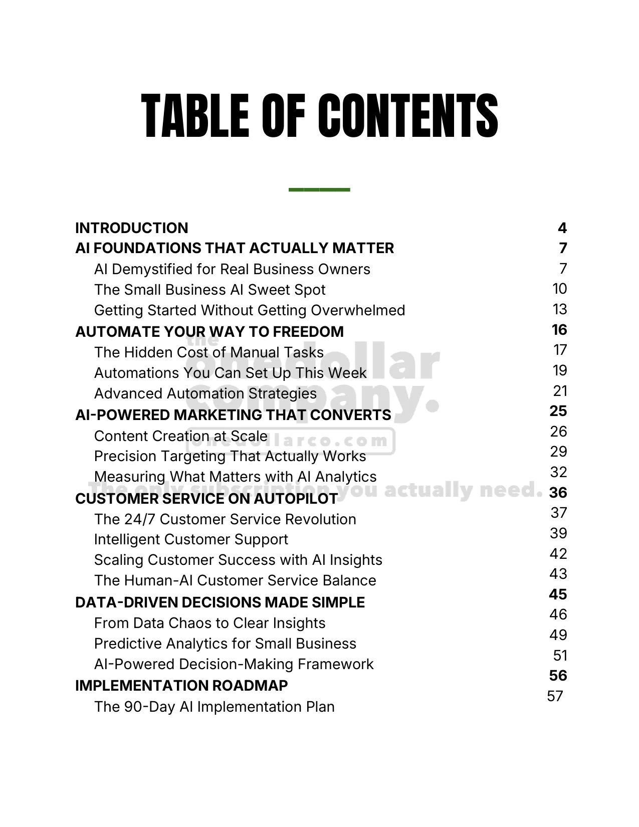 AI Profit Mastery for Small Business — Page 2