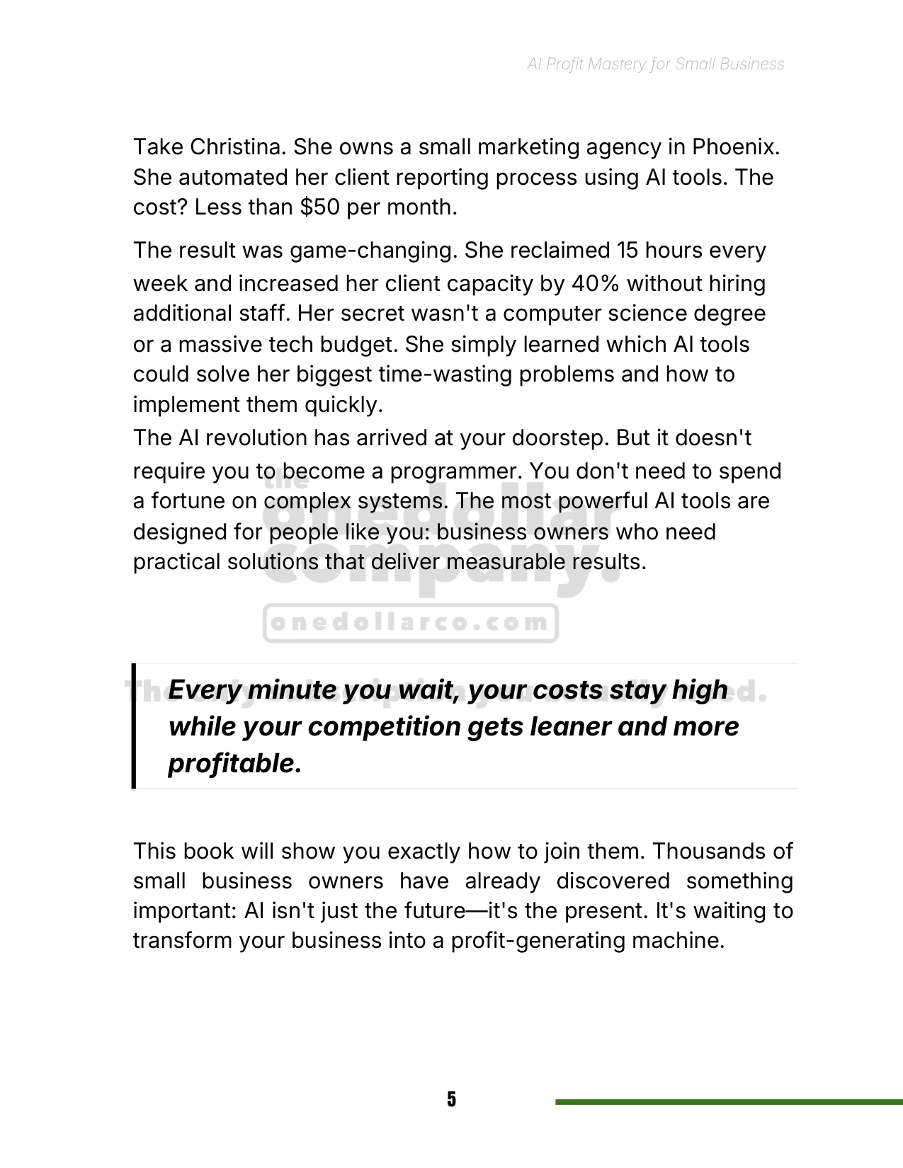 AI Profit Mastery for Small Business — Page 6