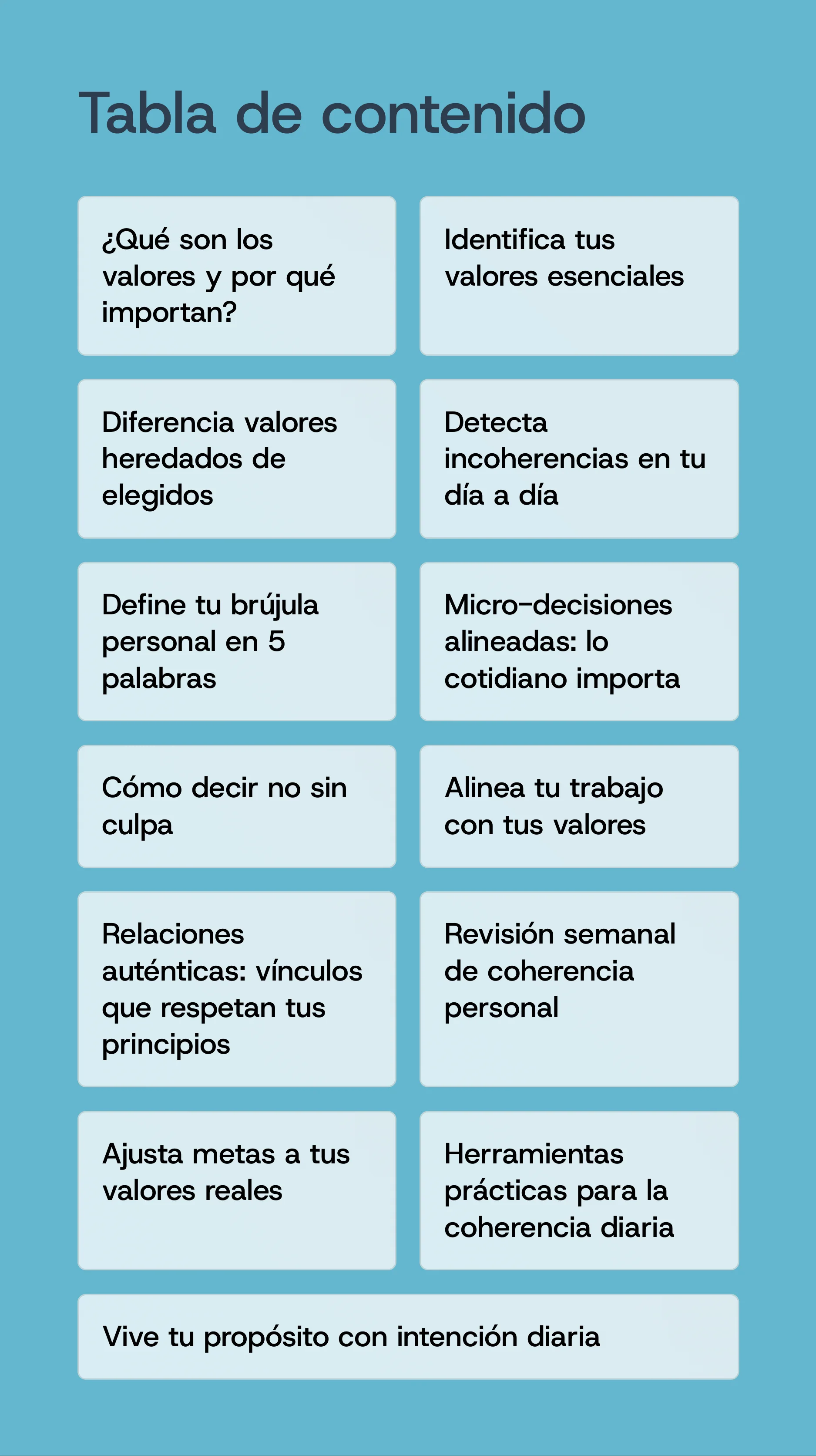 Align your actions with your values — Page 2