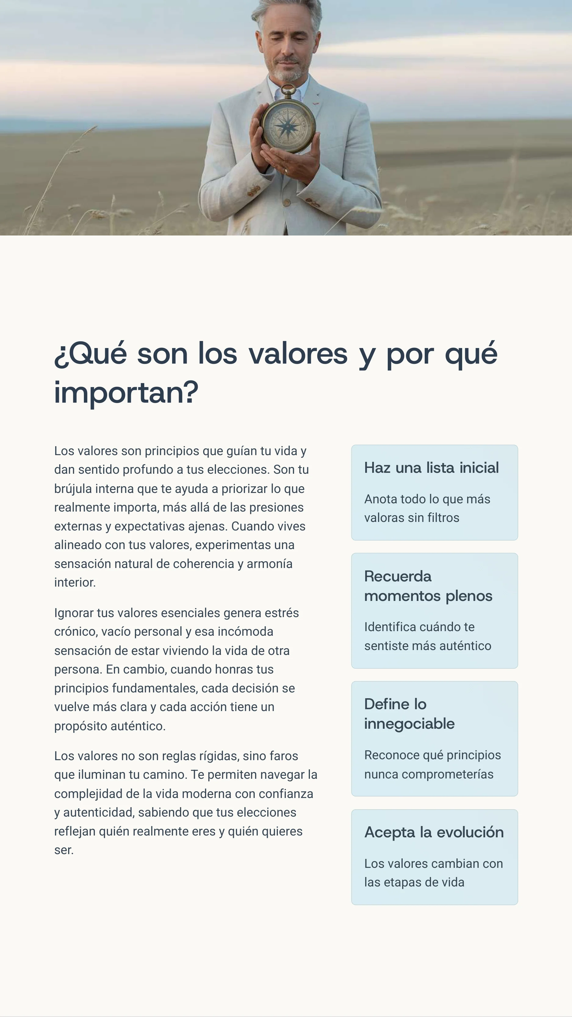 Align your actions with your values — Page 3