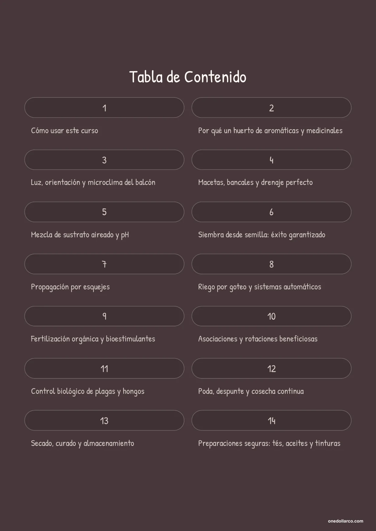 Aromatic and Medicinal Herb Garden — Page 2