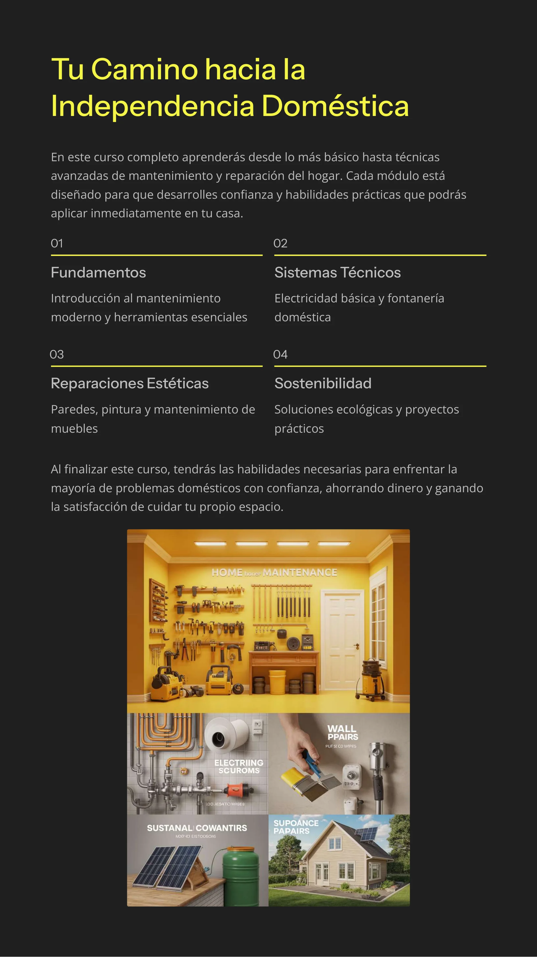 Basic Home Repair and Maintenance Course — Page 3