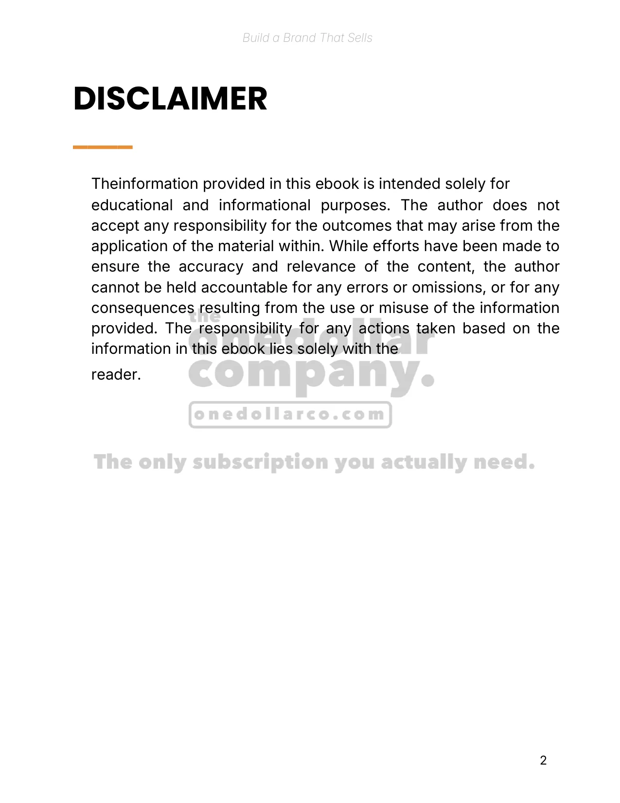 Build a Brand That Sells — Page 3