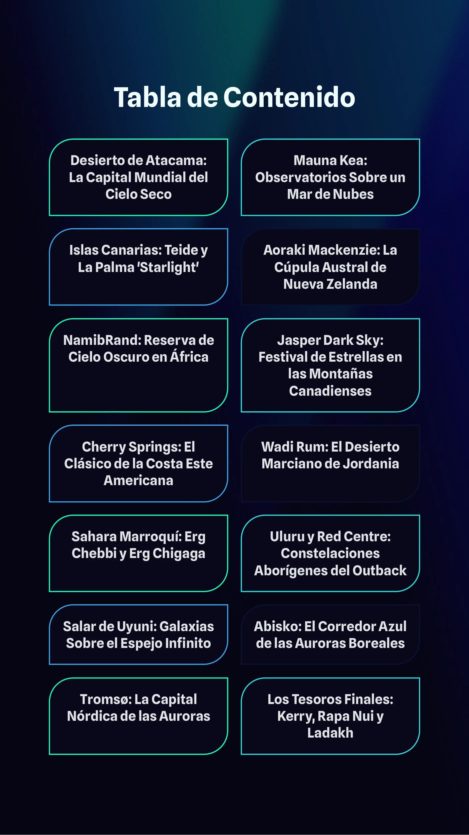 Complete Astrotourism Guide The Best Destinations for Stargazing — Page 2