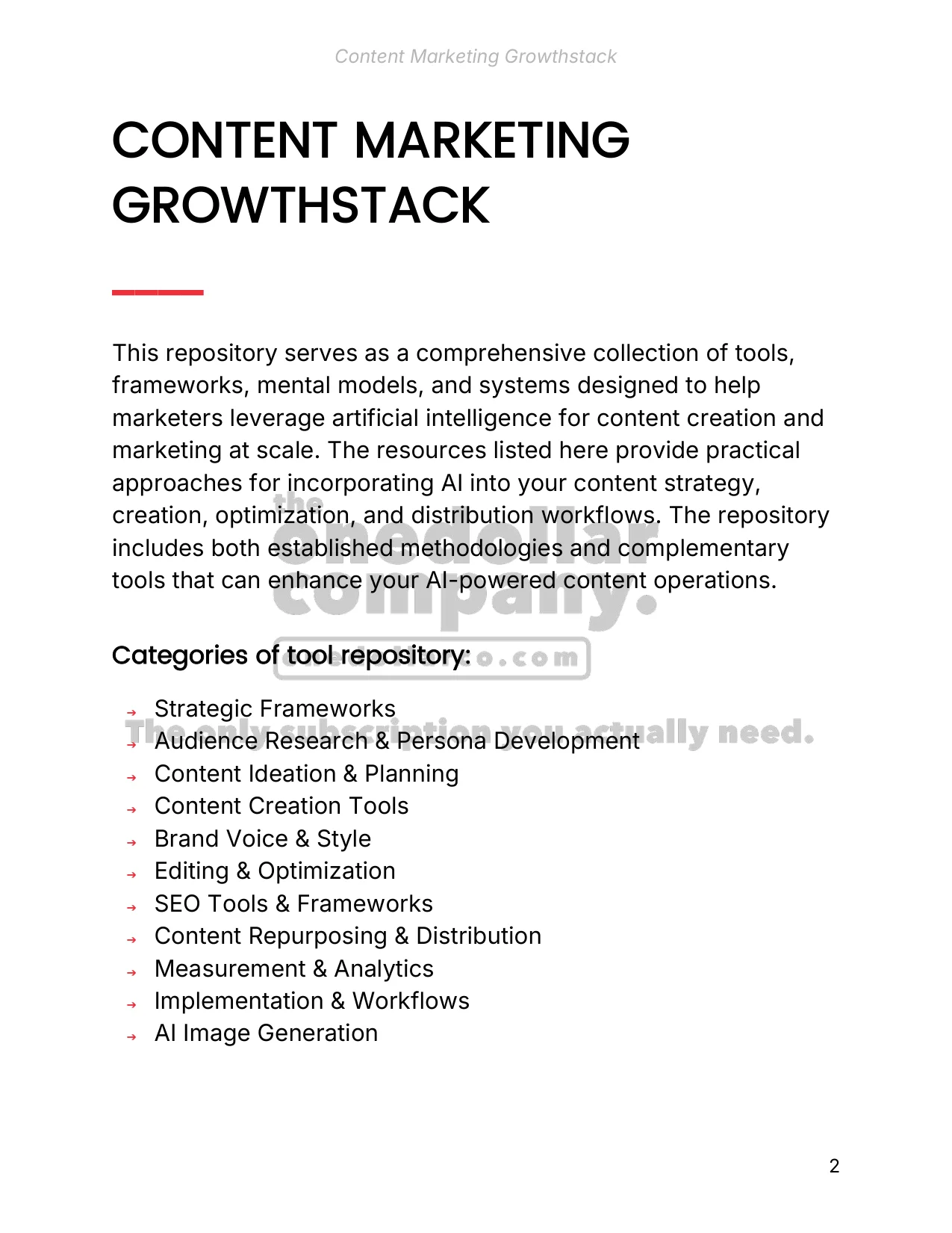 Content Marketing Growthstack — Page 2