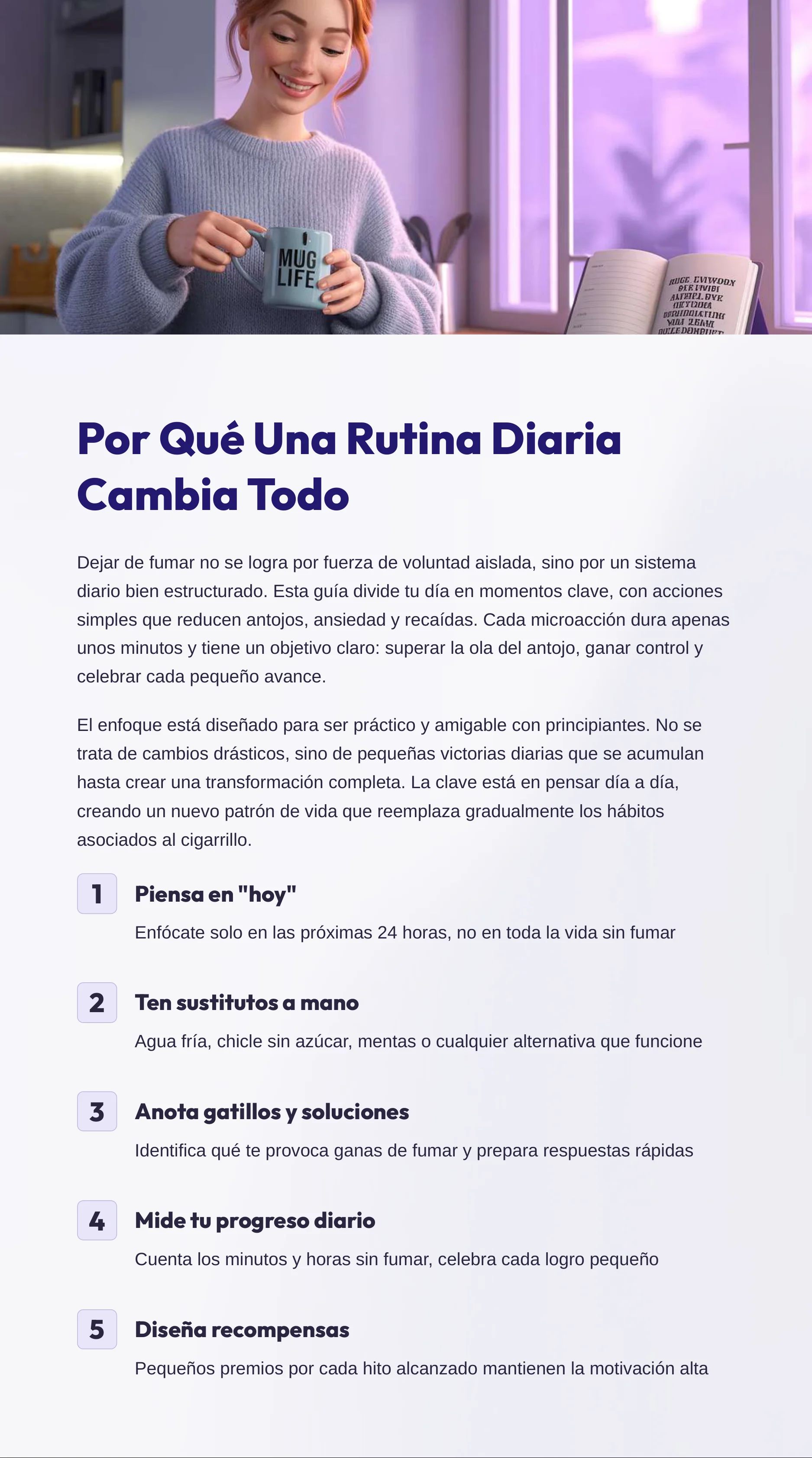 Daily Routine to Quit Smoking — Page 3