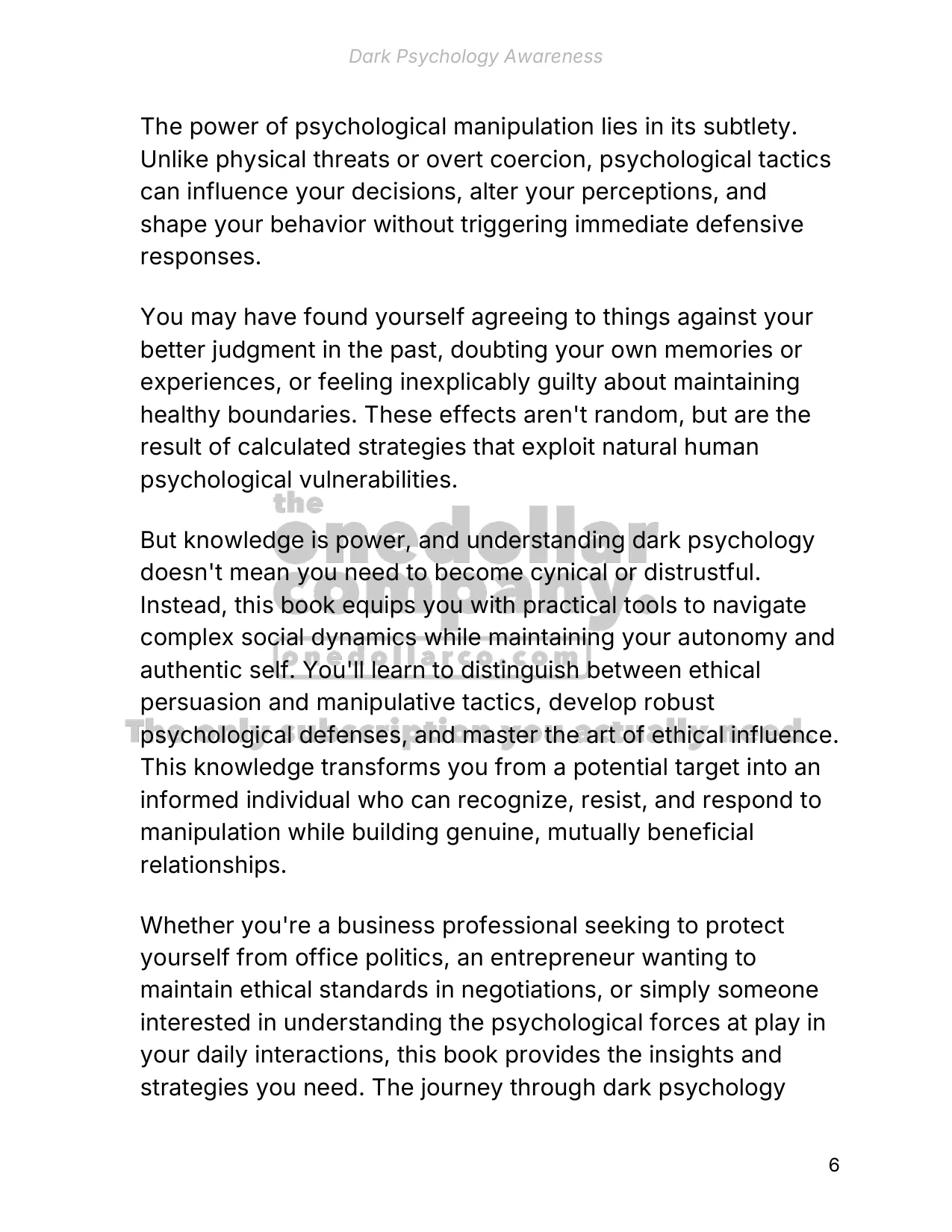Dark Psychology Awareness — Page 6