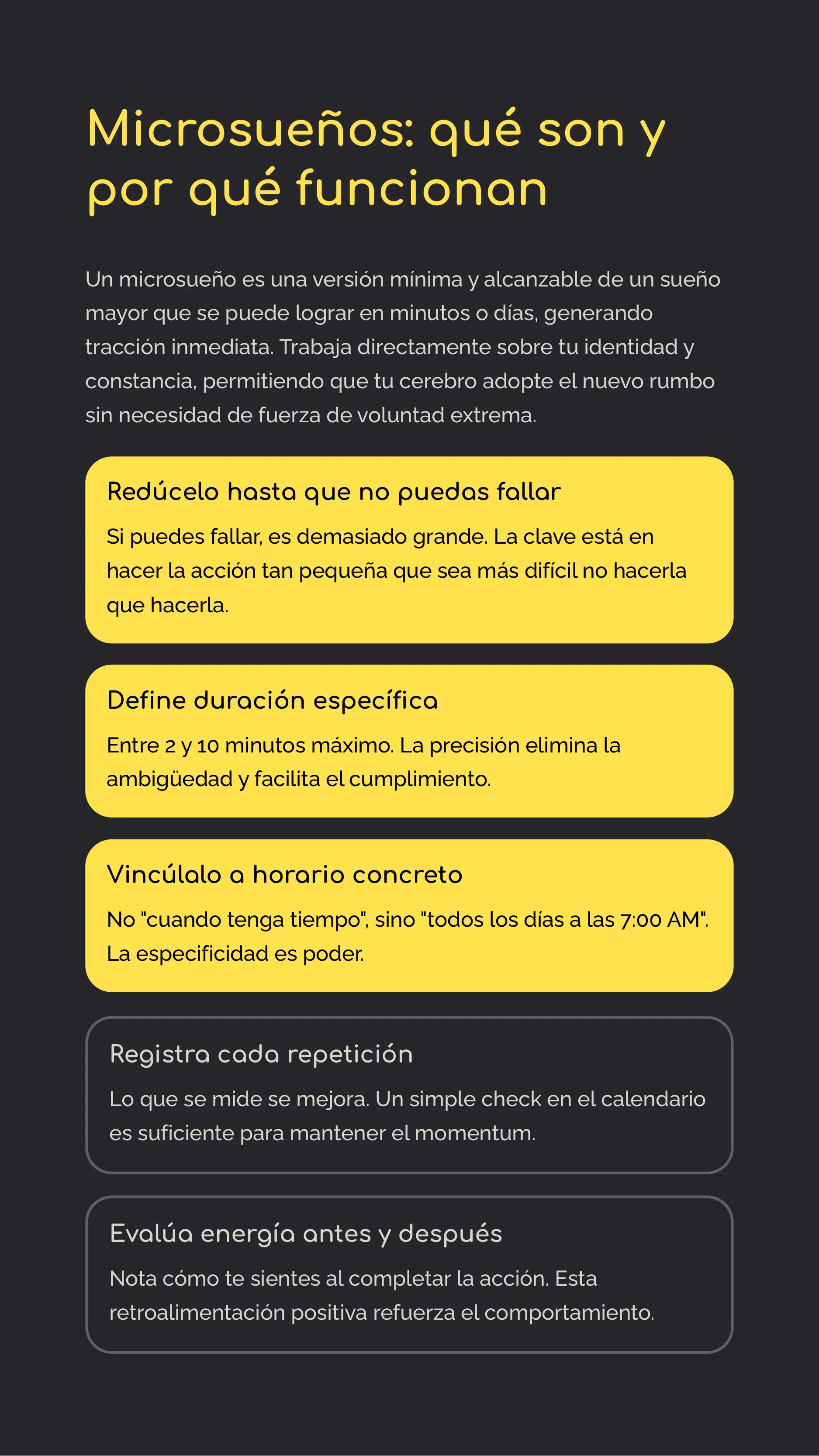 Define Your Realistic Micro Dreams — Page 4