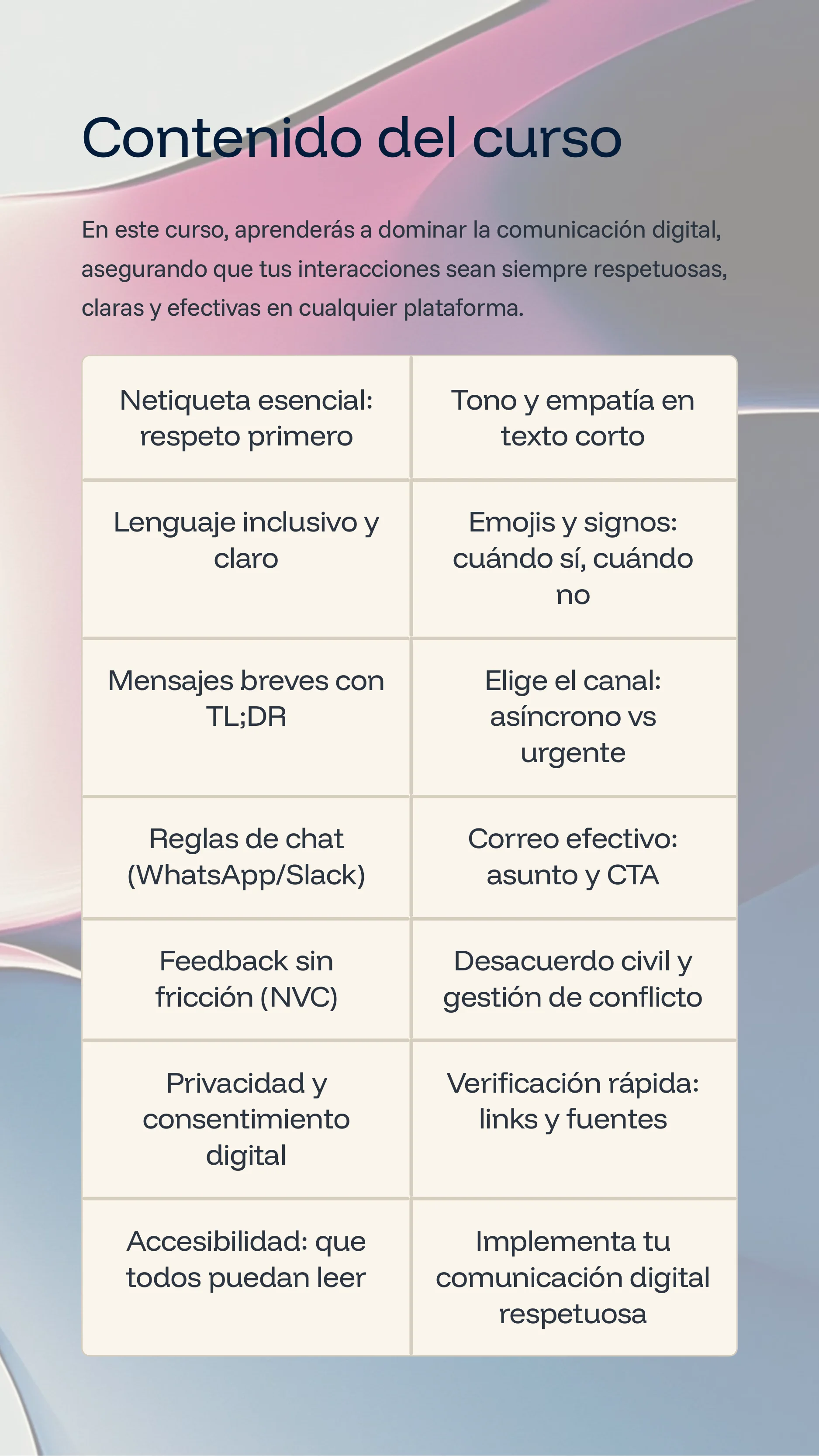 Digital Communication with Respect and Clarity — Page 2