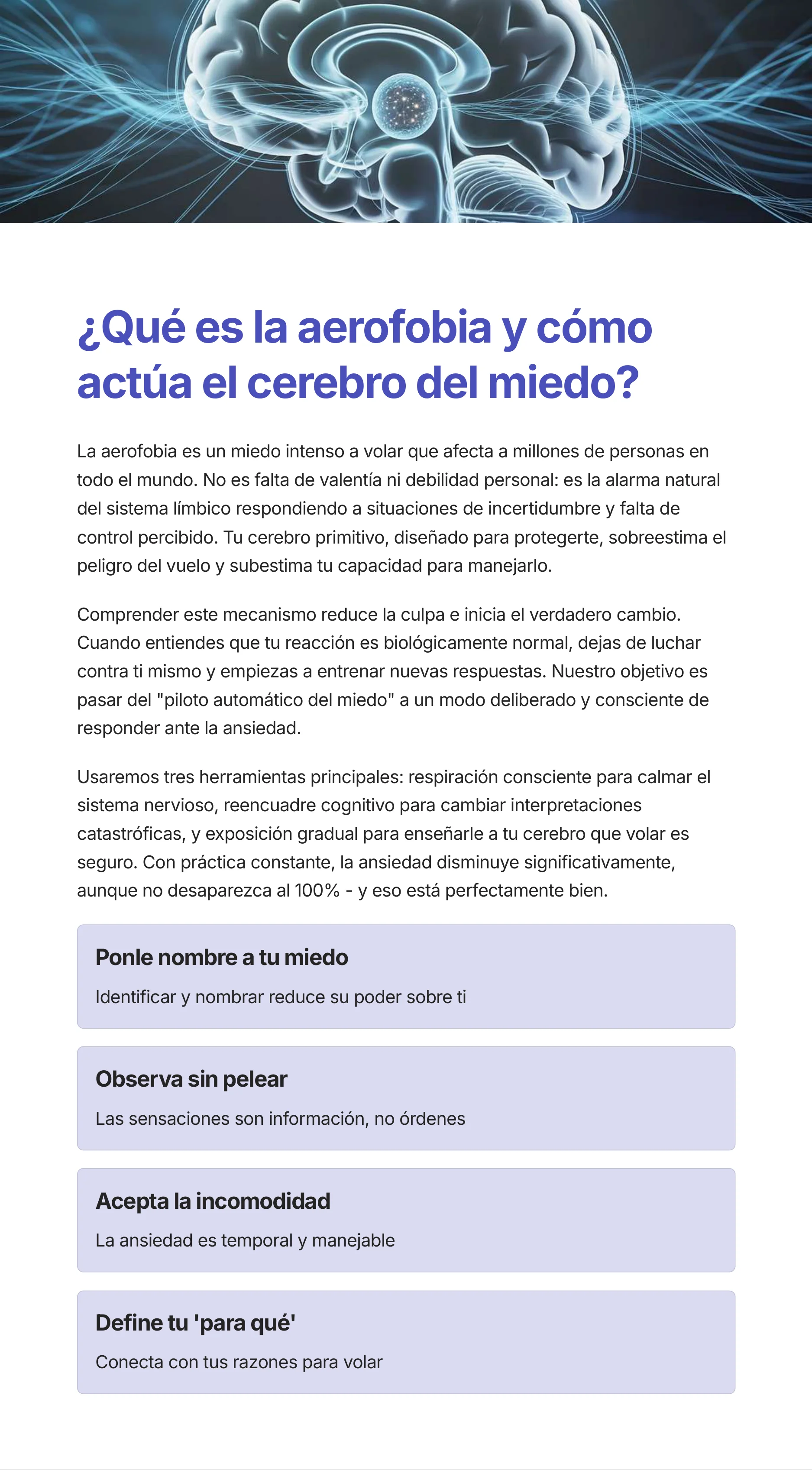 End your fear of flying step by step — Page 4