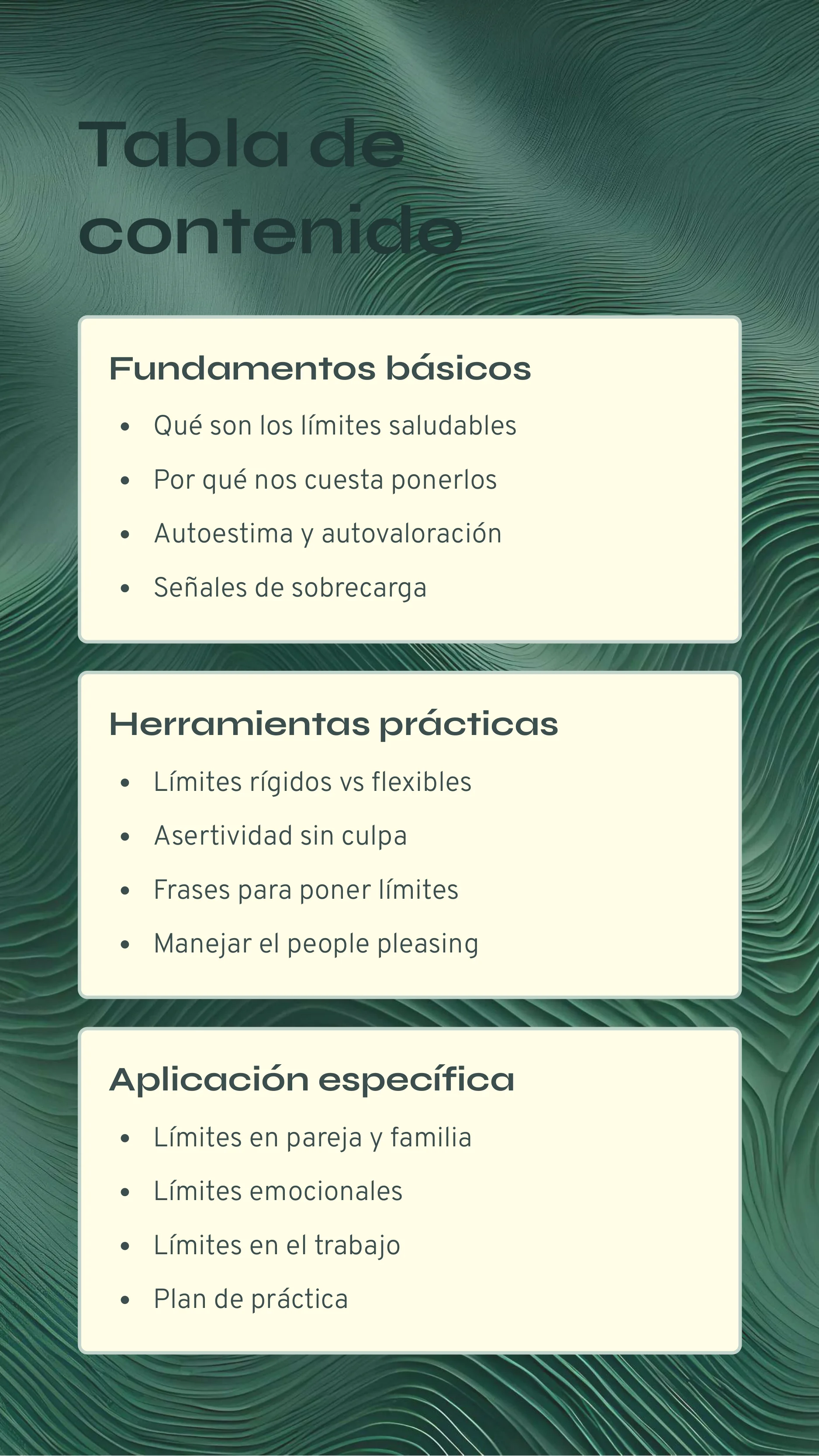 Establish healthy boundarie always — Page 2