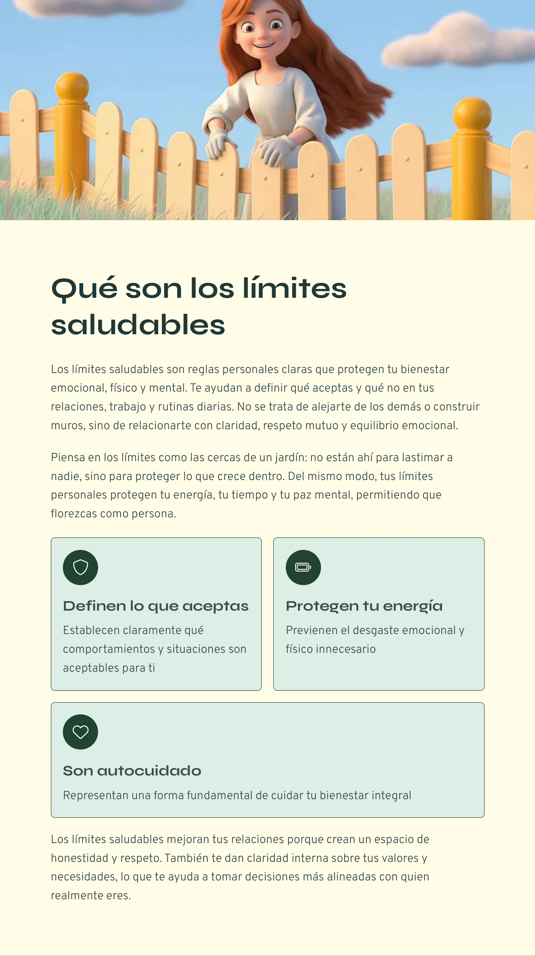 Establish healthy boundarie always — Page 4