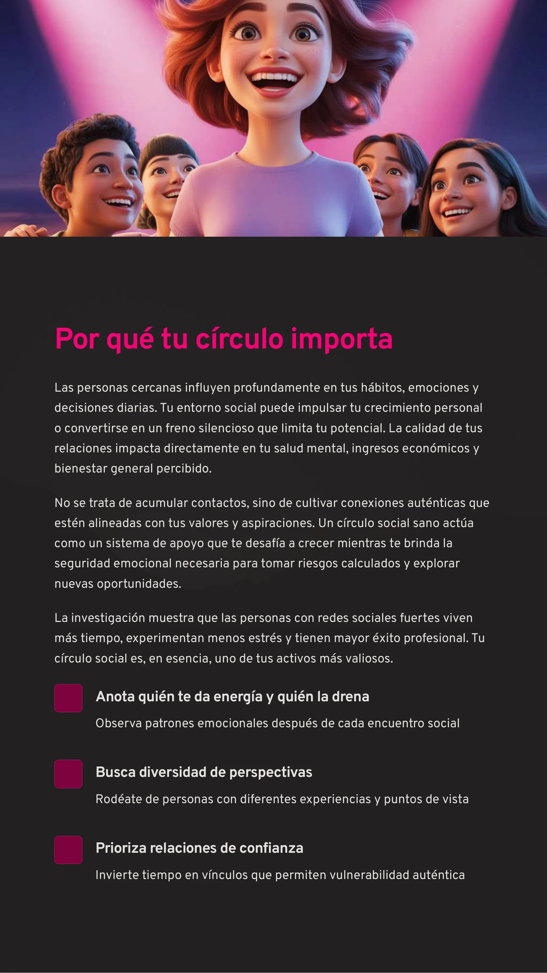 Evaluate and improve your social circle — Page 3