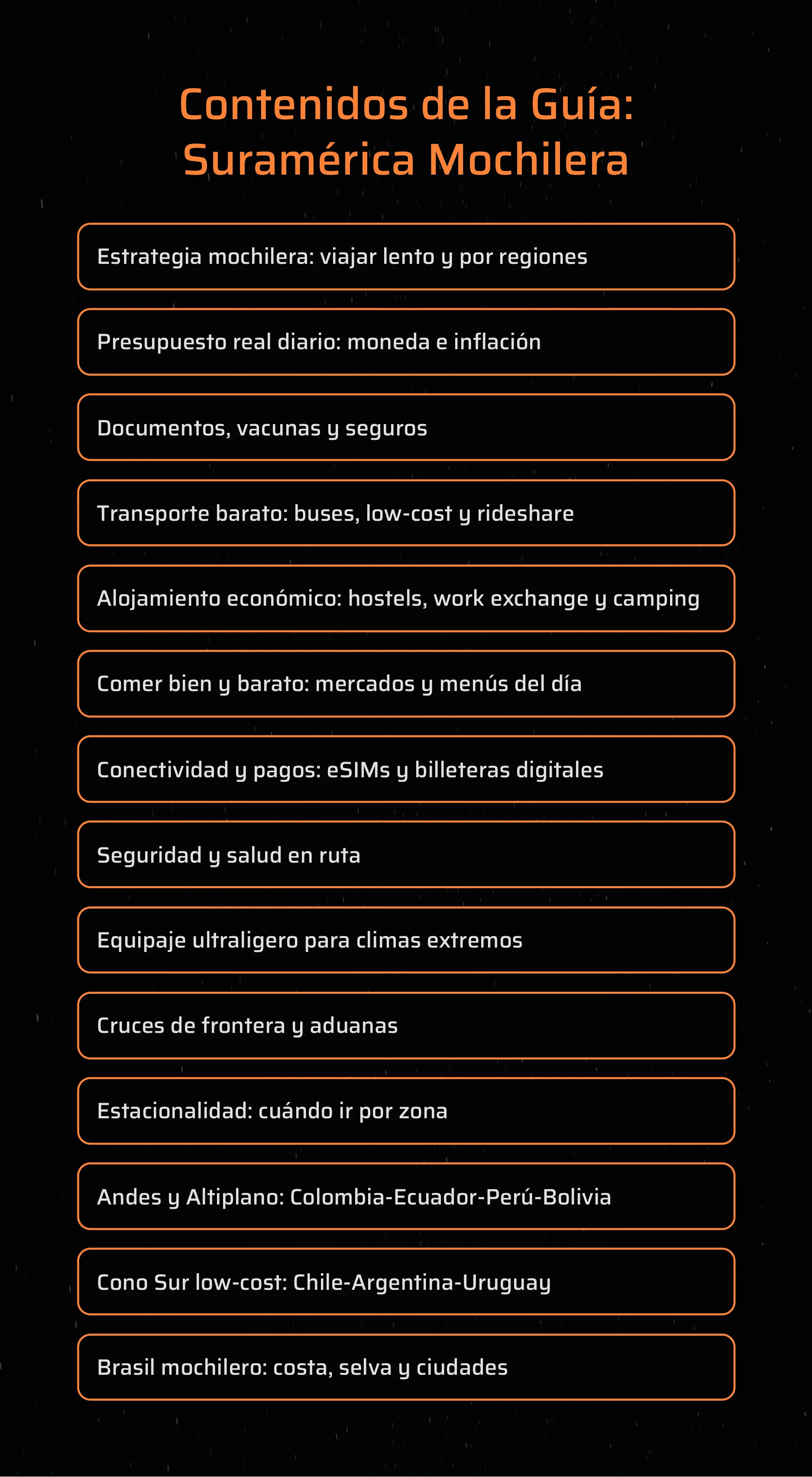 Explore South America on a Backpackers Budget — Page 2