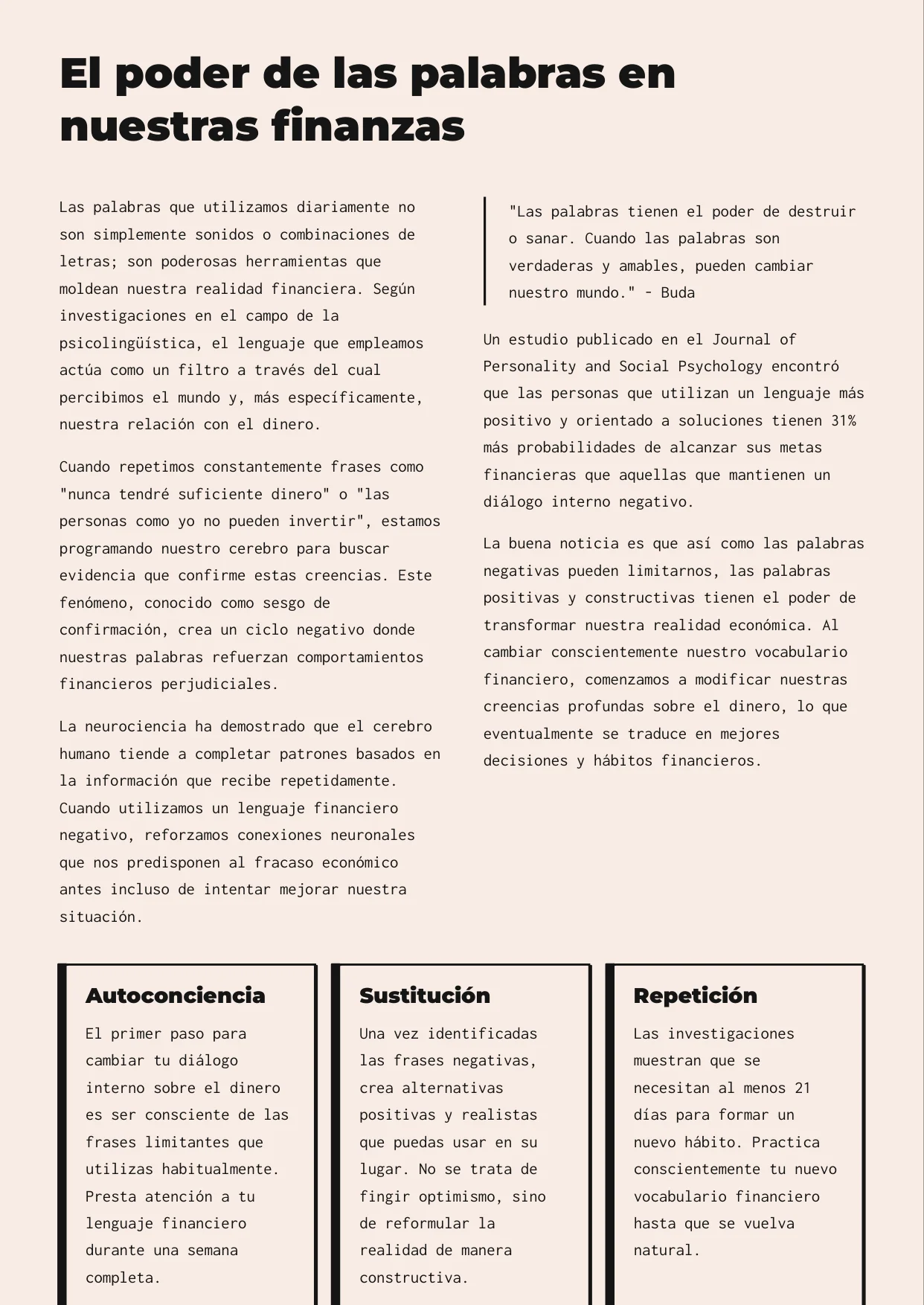 Financial Mindset Phrases to Eliminate for Financial Improvement — Page 2