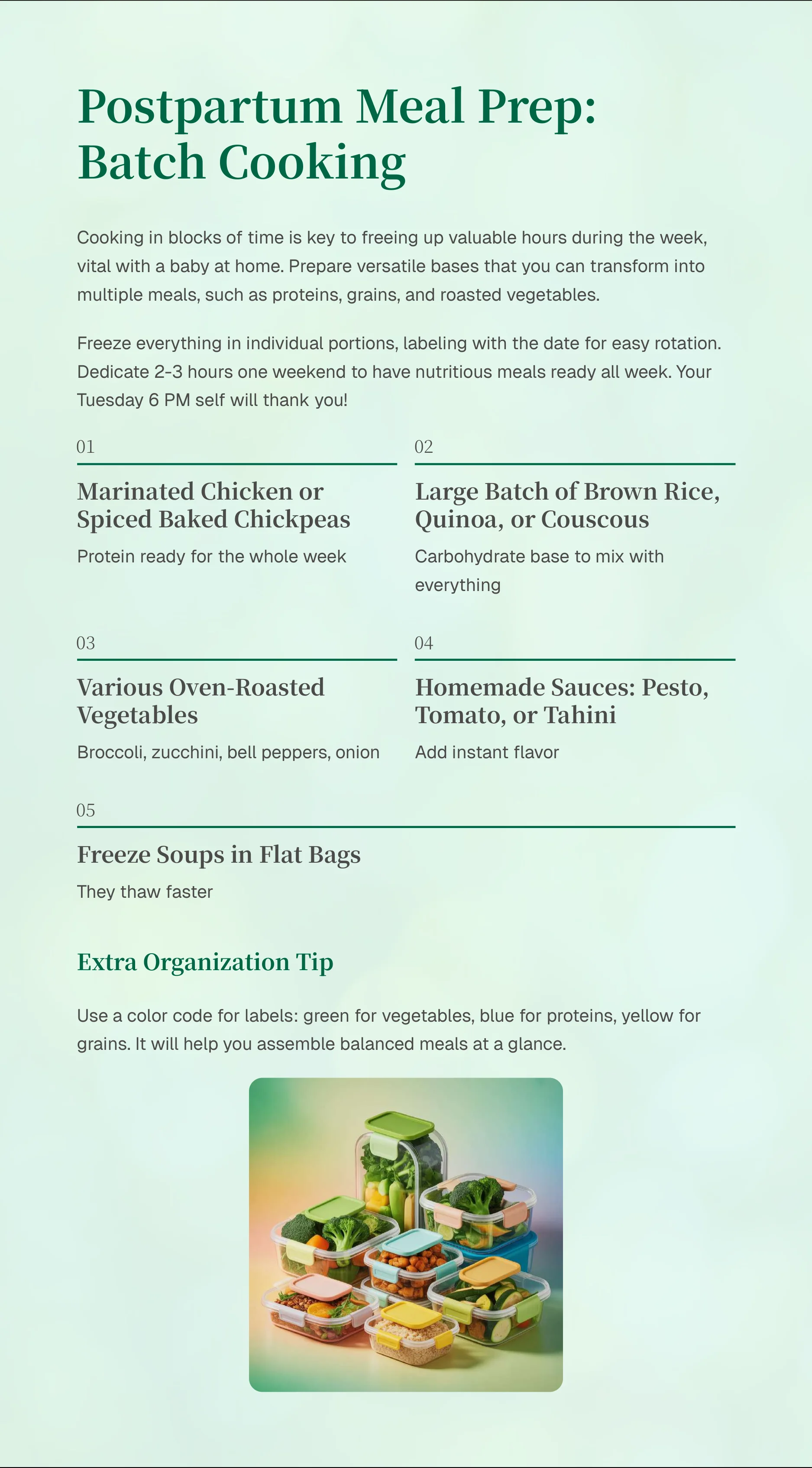 Foods that boost you energy postpartum — Page 4