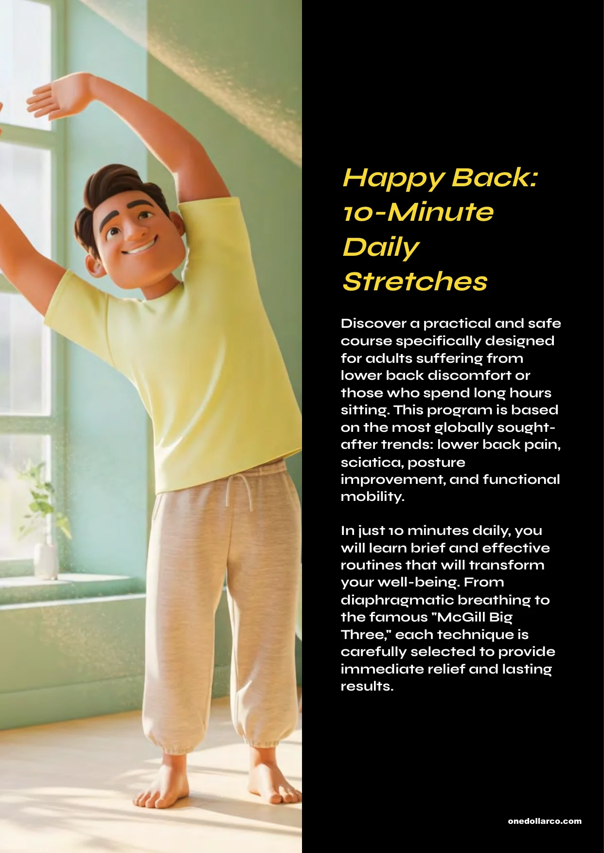 Happy Back: 10-Minute Daily Stretches — Page 2