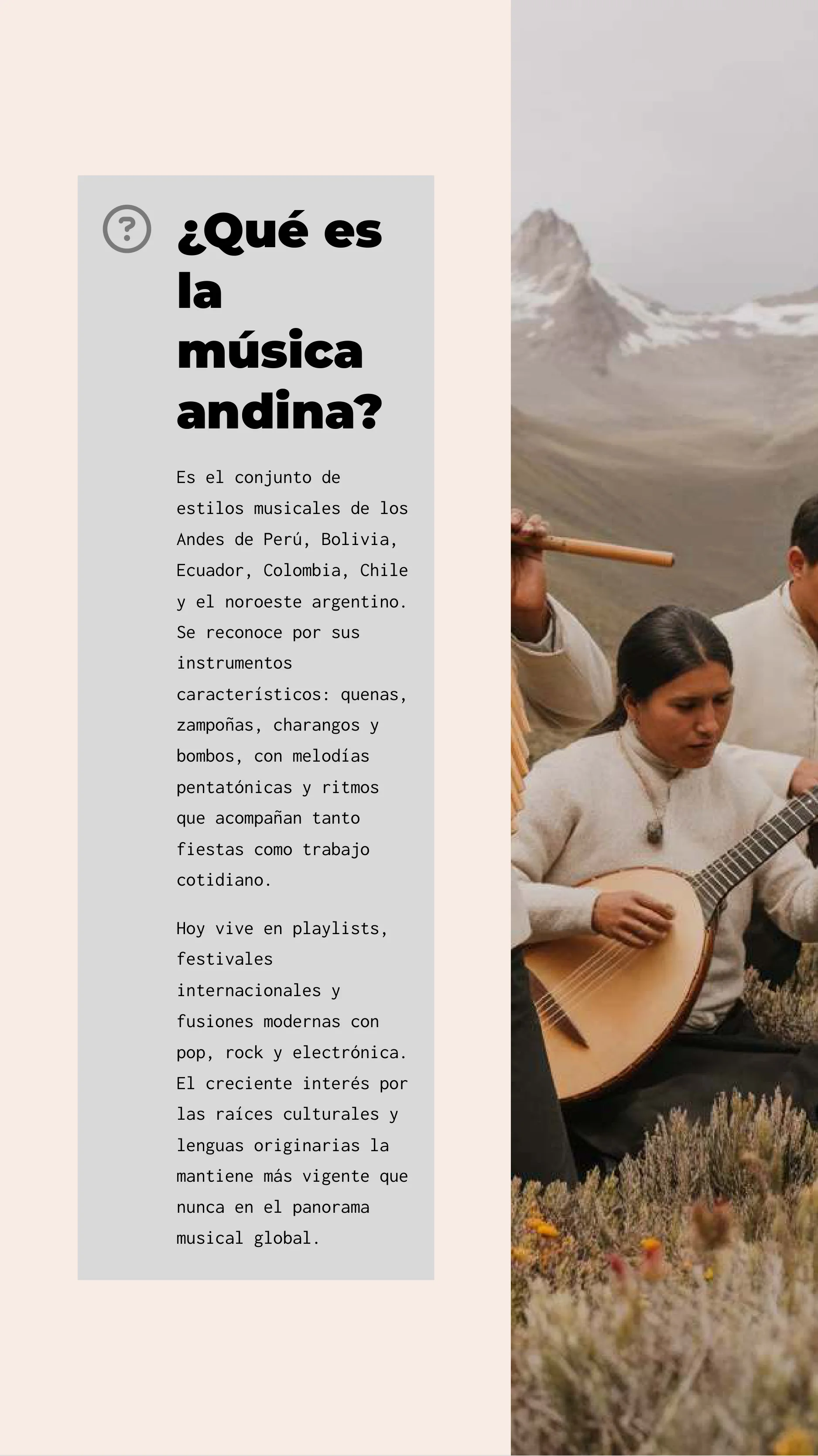 History Of Andean Music — Page 3