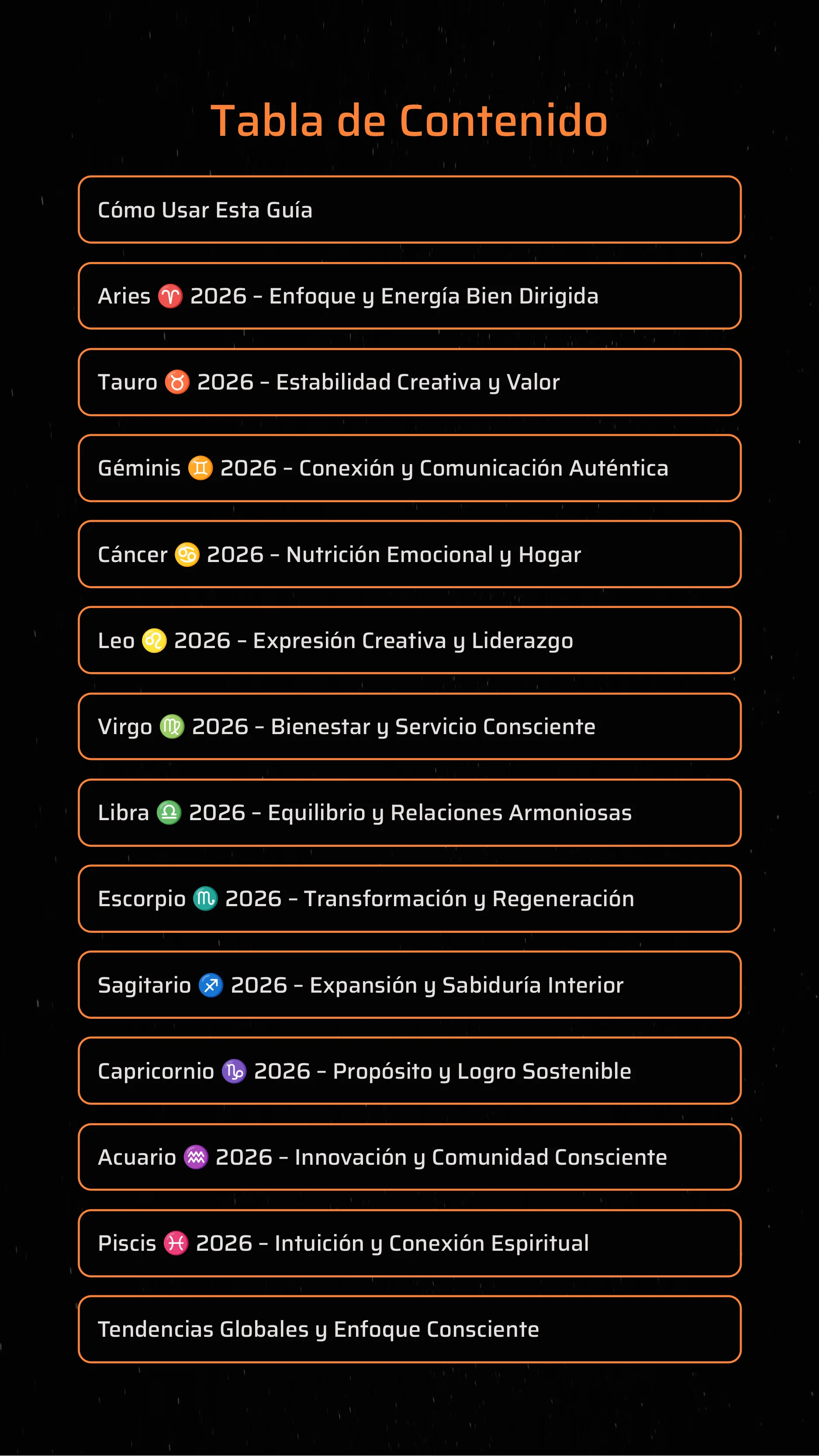 Horoscope 2026 Complete Guide by Signs — Page 2