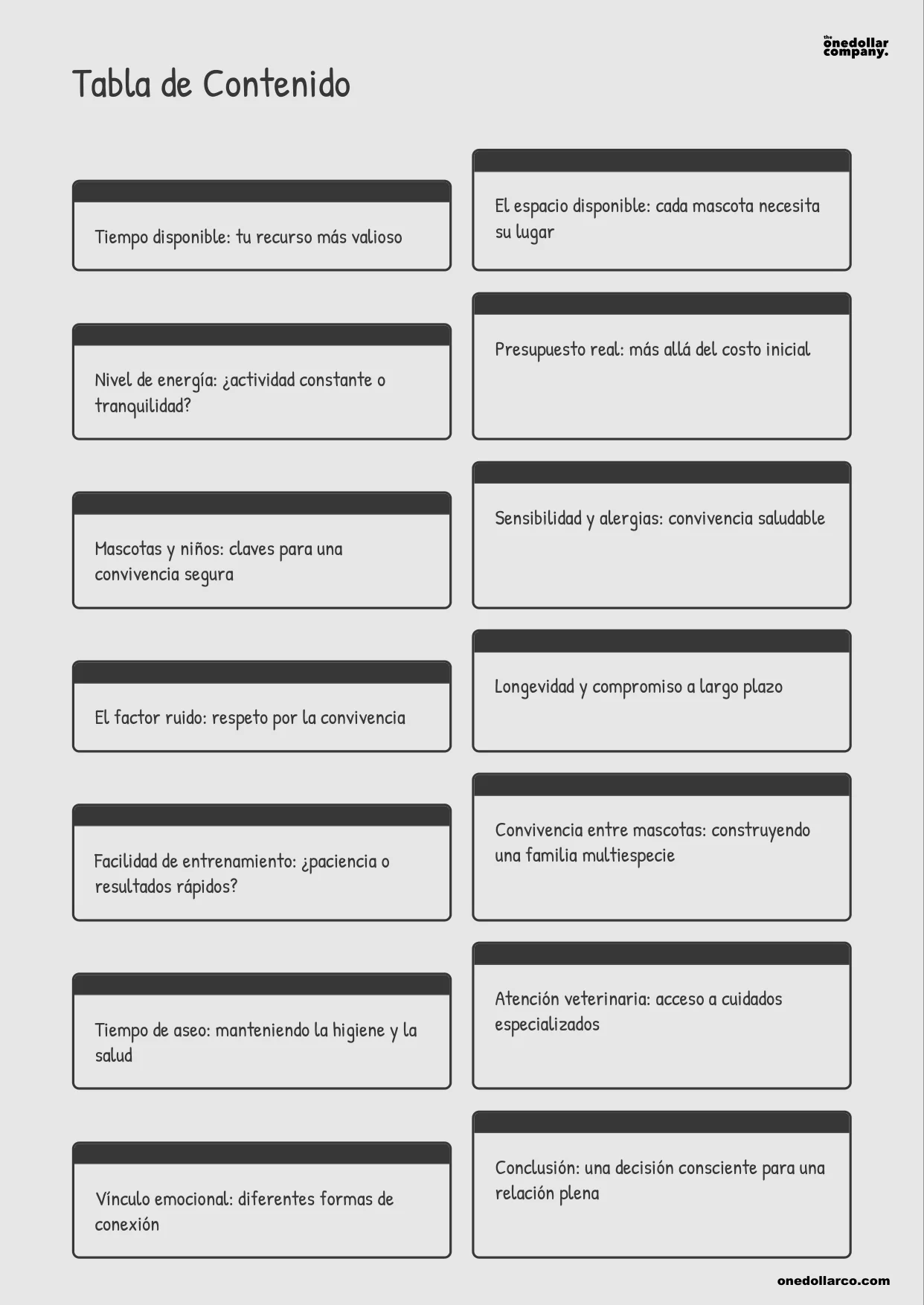 How to Choose the right pet for our lifestyle — Page 3
