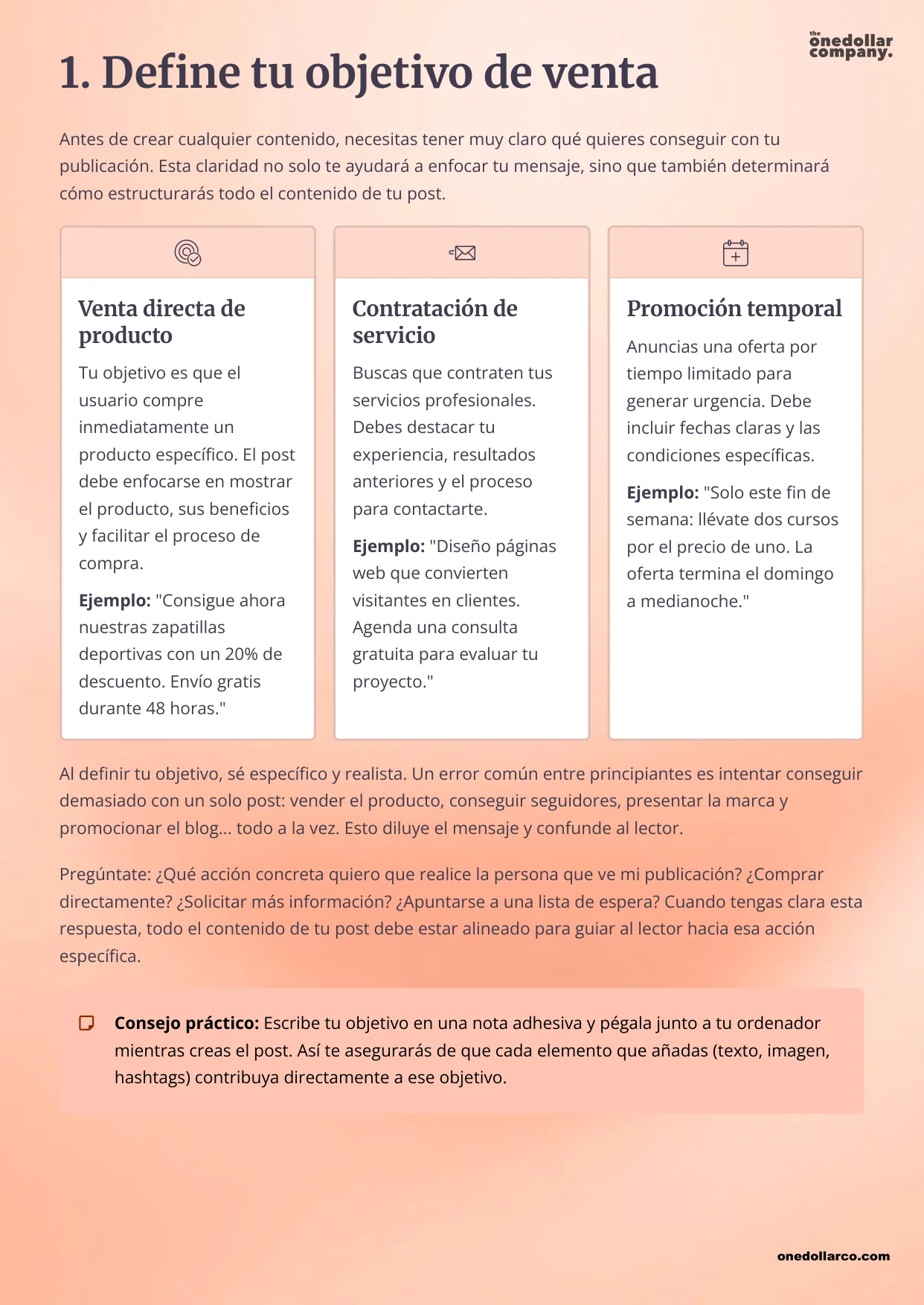 How  to Create Your First Sales Post 20 Steps to Selling from Scratch — Page 3
