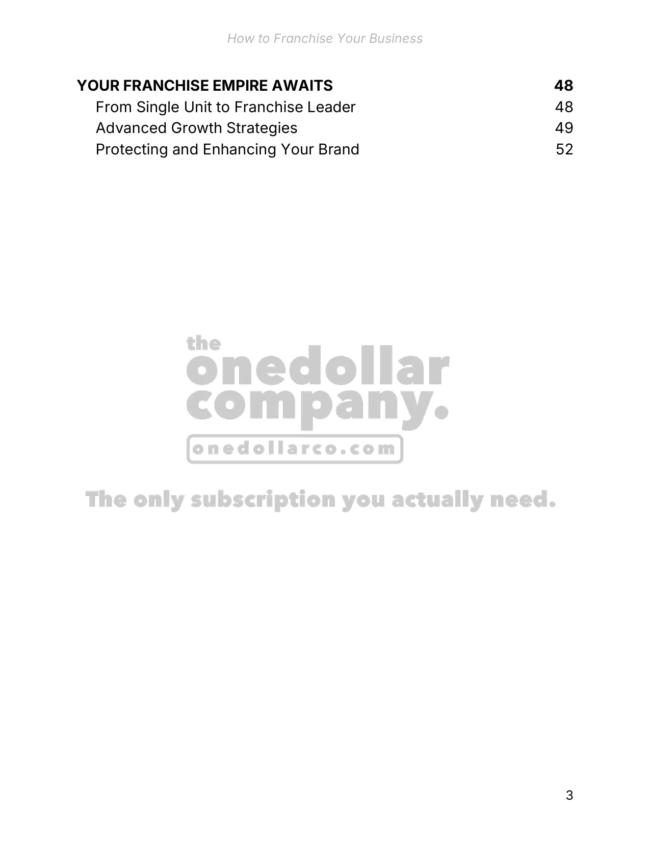 How to Franchise Your Business — Page 3