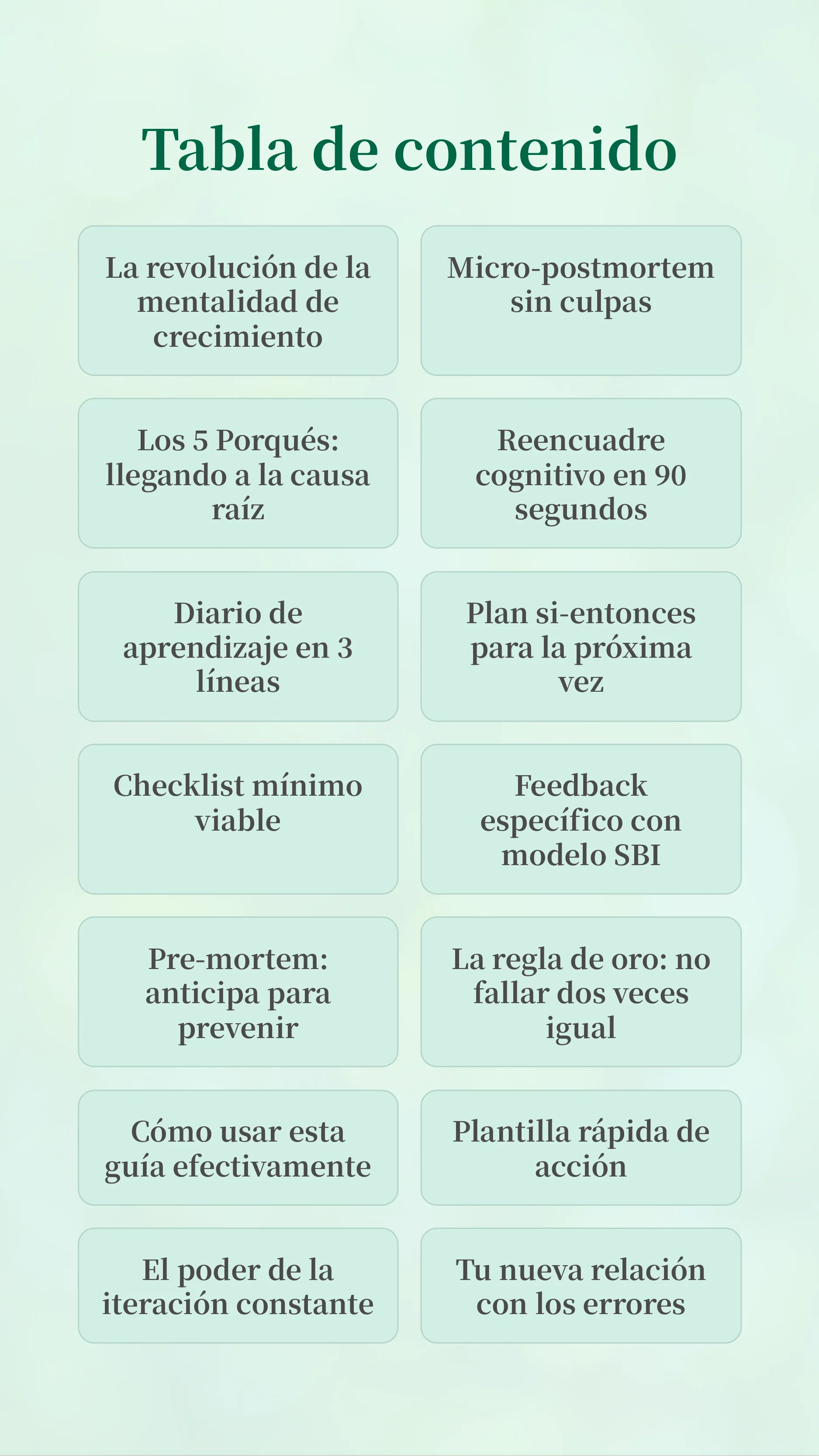 How to Learn from Any Mistake — Page 2