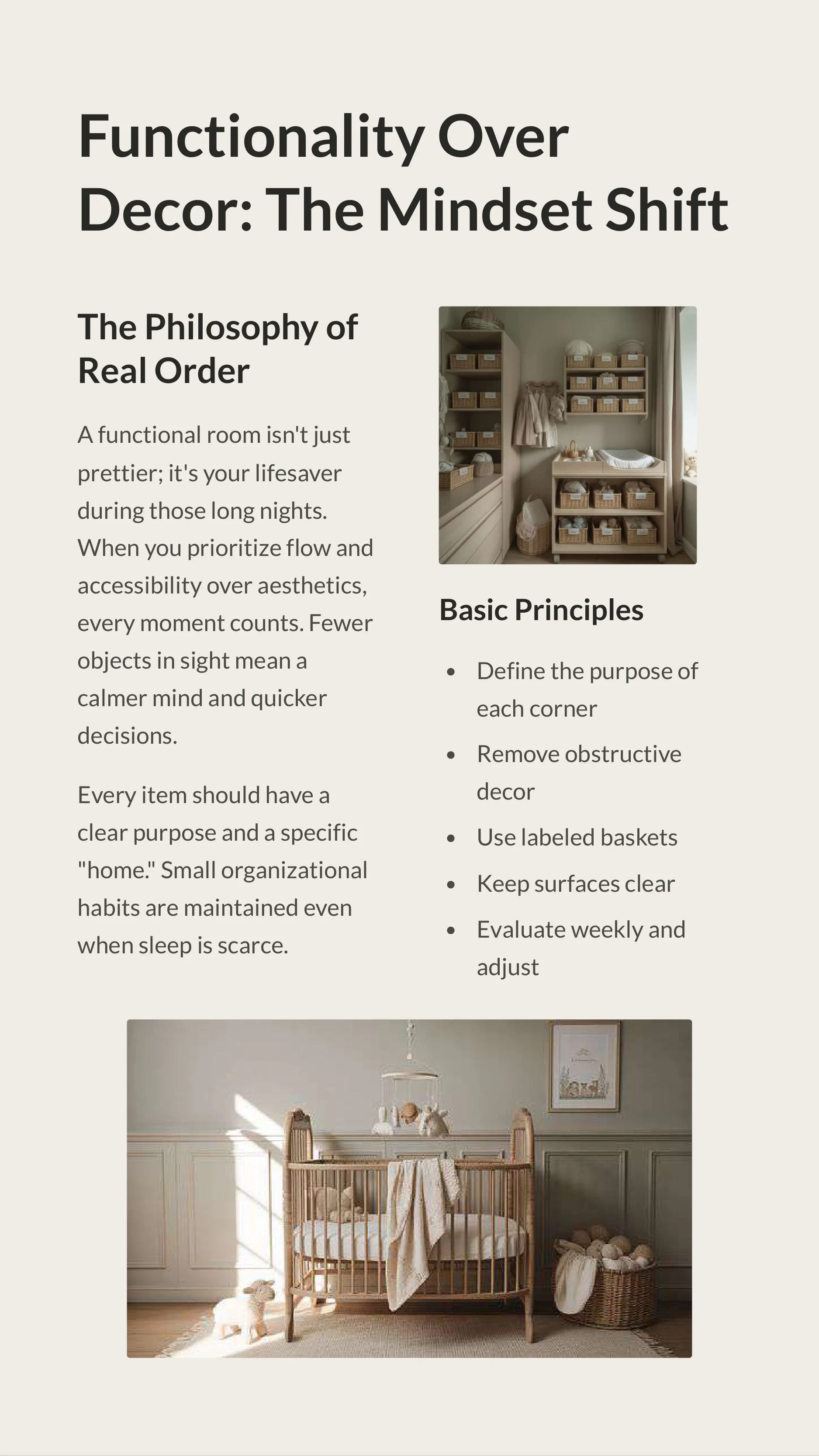 How to Organize the Babys Room for Maximum Functionality — Page 3