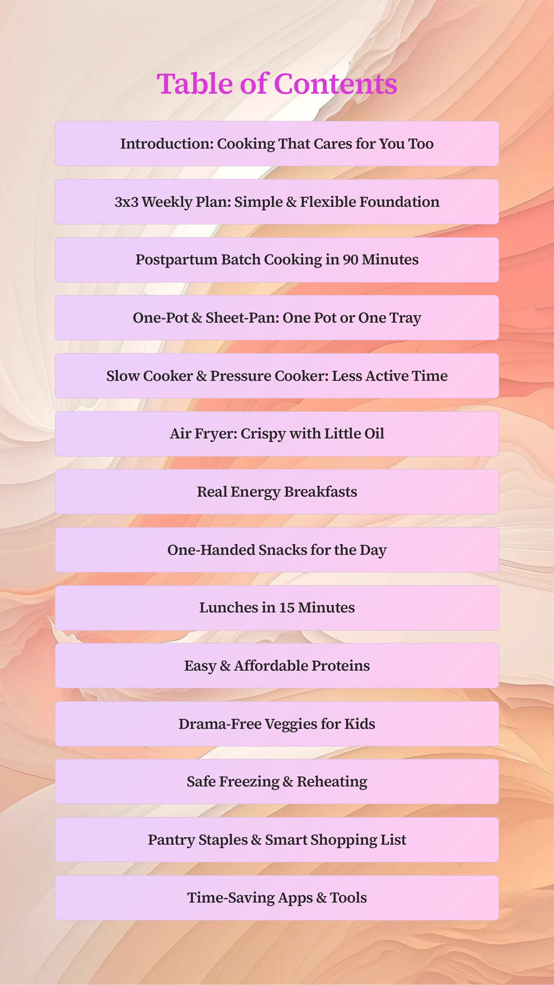 How to prepare easy and nutritious meals for the whole family — Page 2