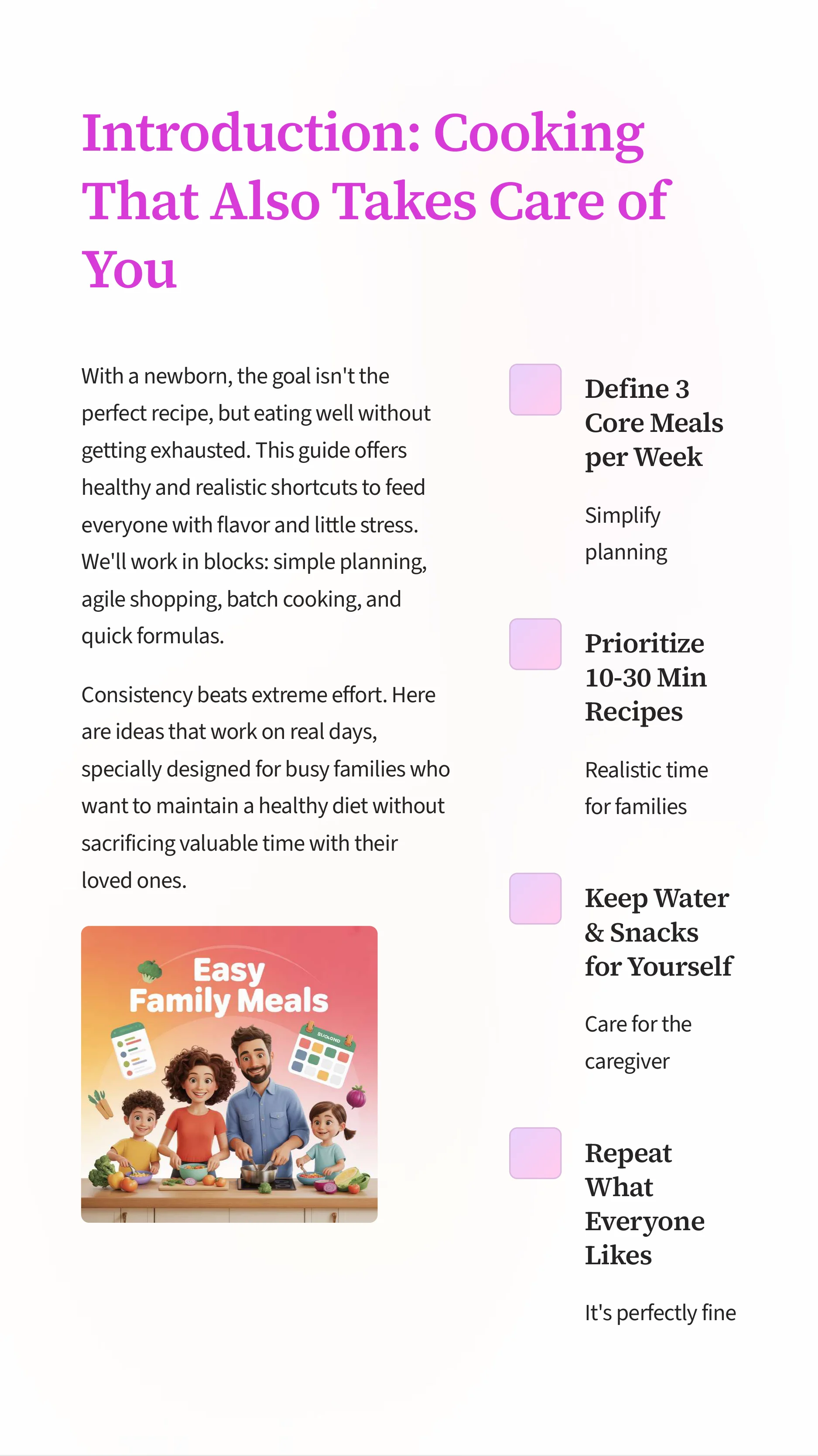How to prepare easy and nutritious meals for the whole family — Page 3