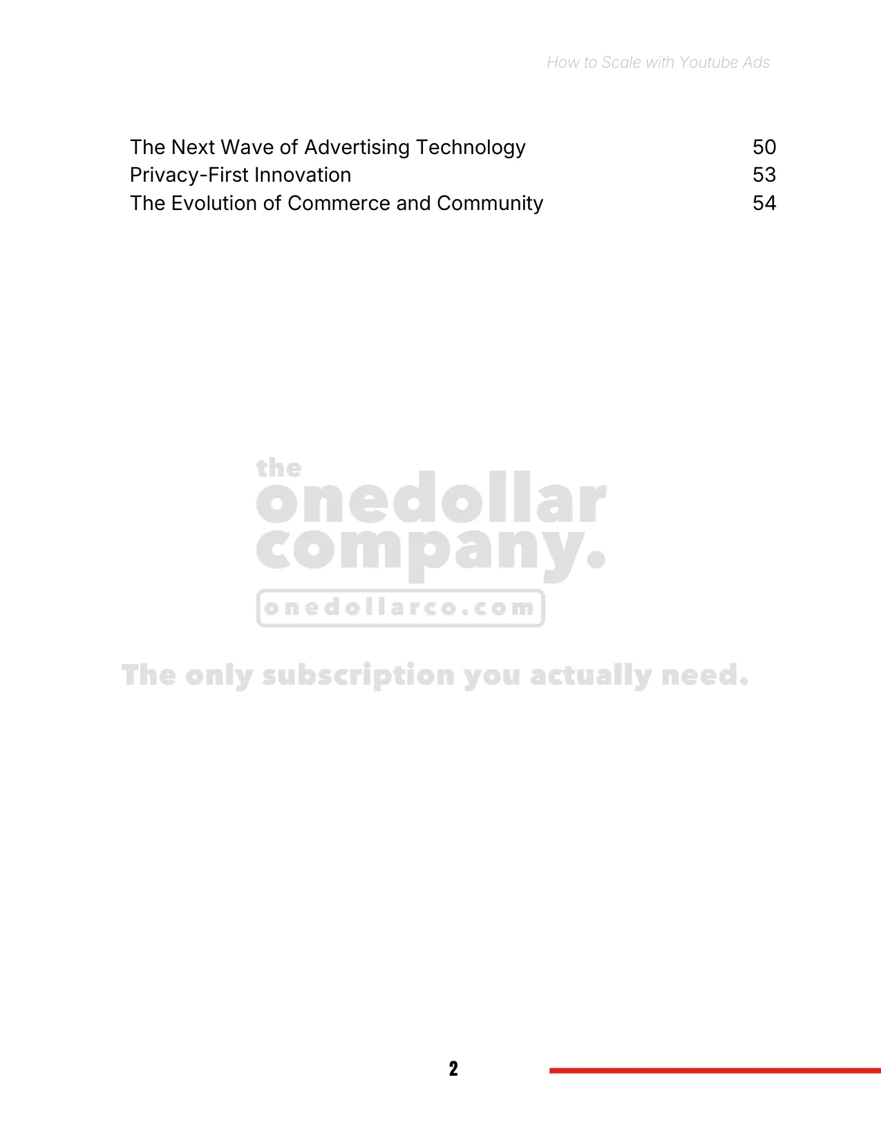 How to Scale with Youtube Ads — Page 3