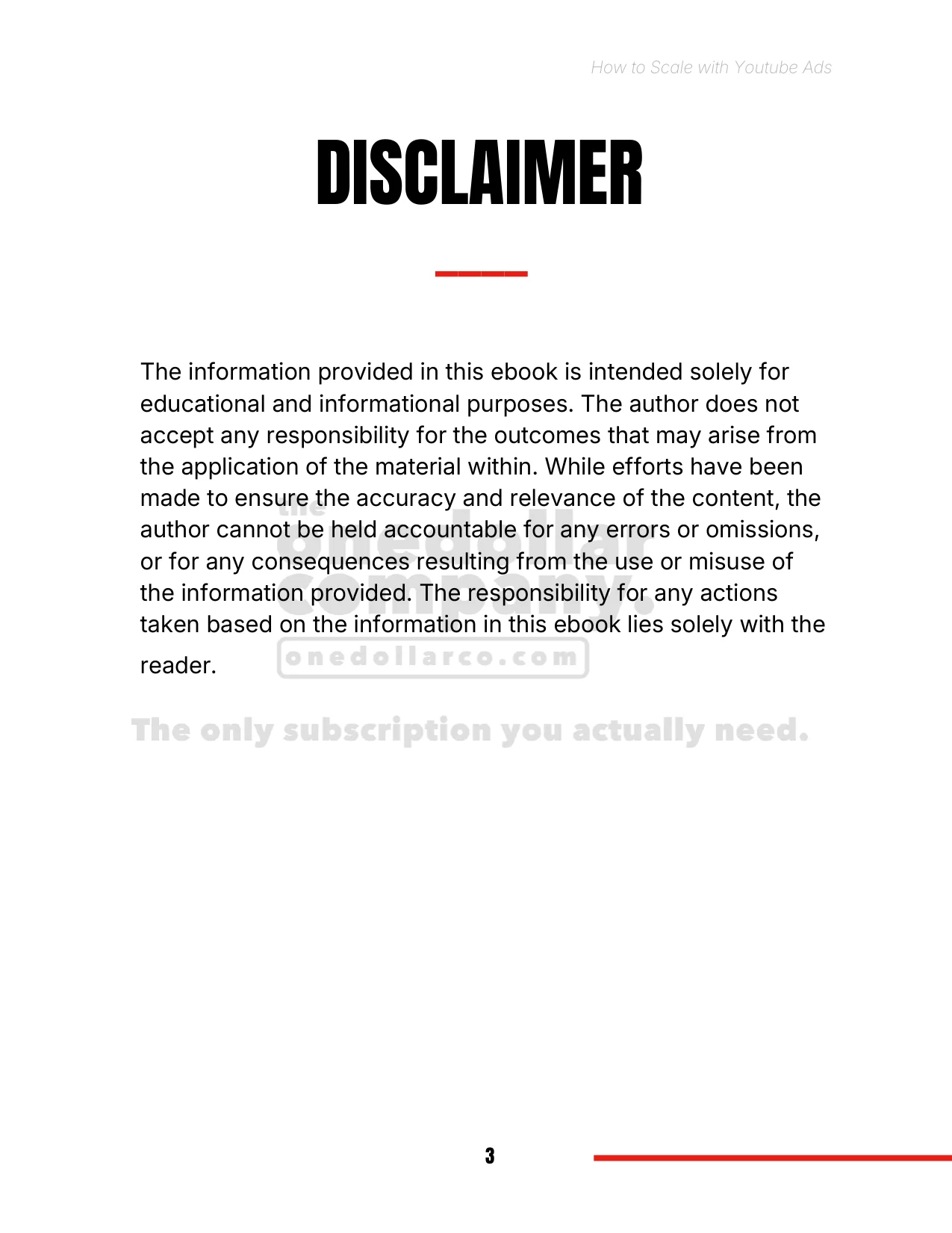 How to Scale with Youtube Ads — Page 4