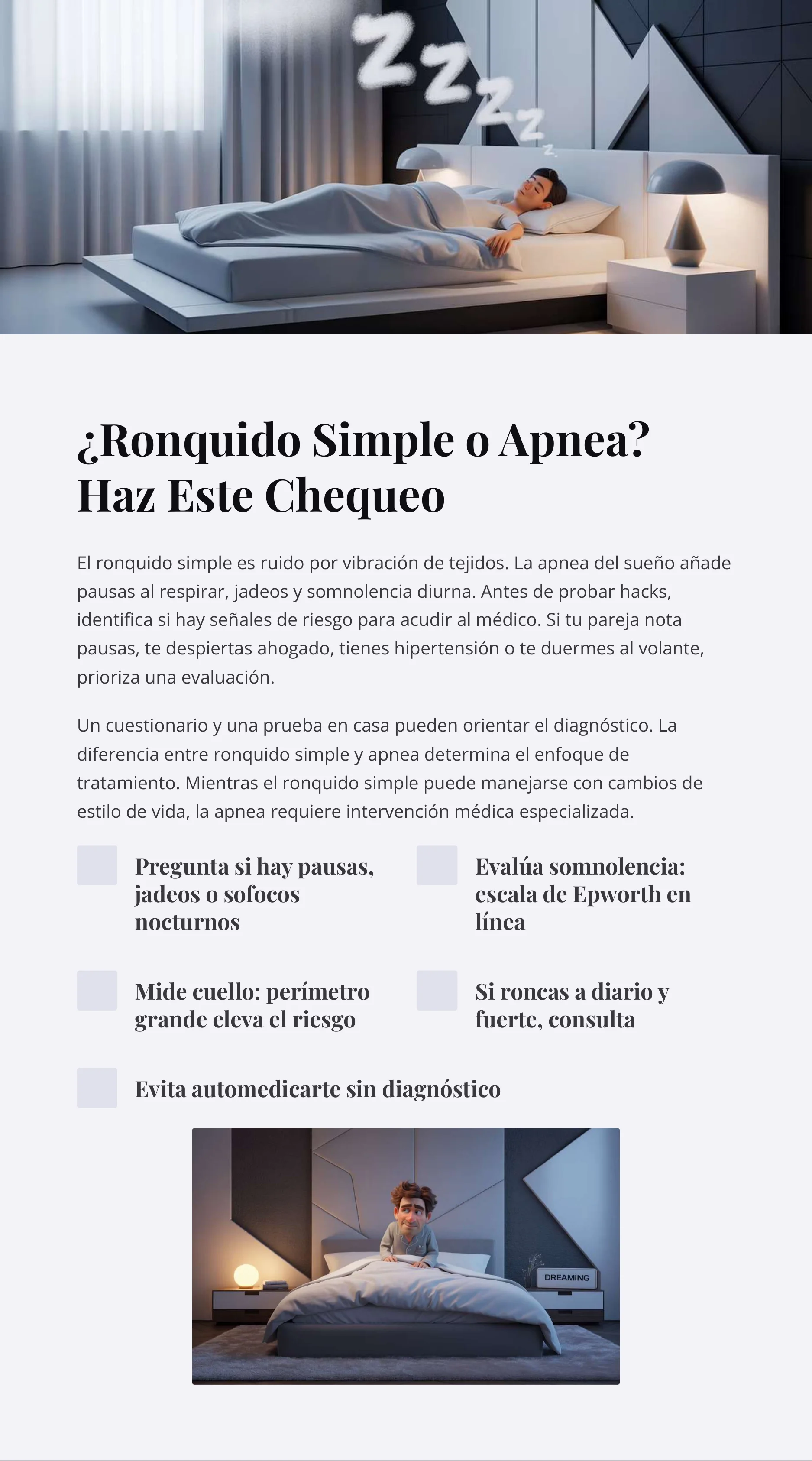 How to Stop Snoring Step by Step — Page 4
