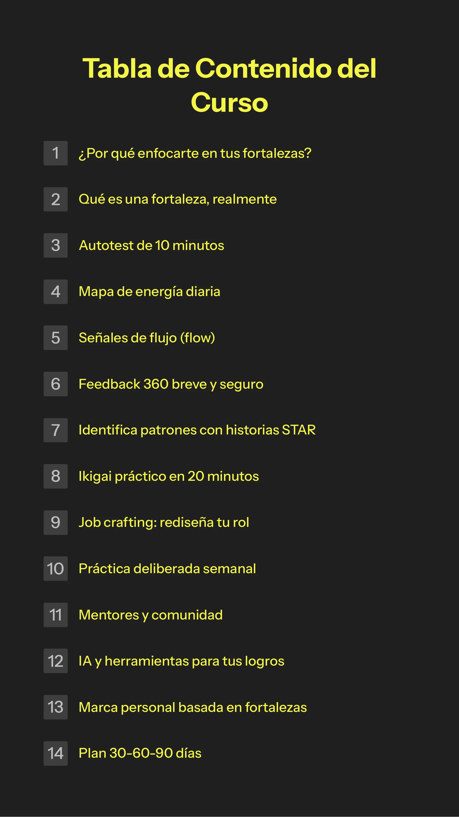 Identify and empower your strenghts — Page 2