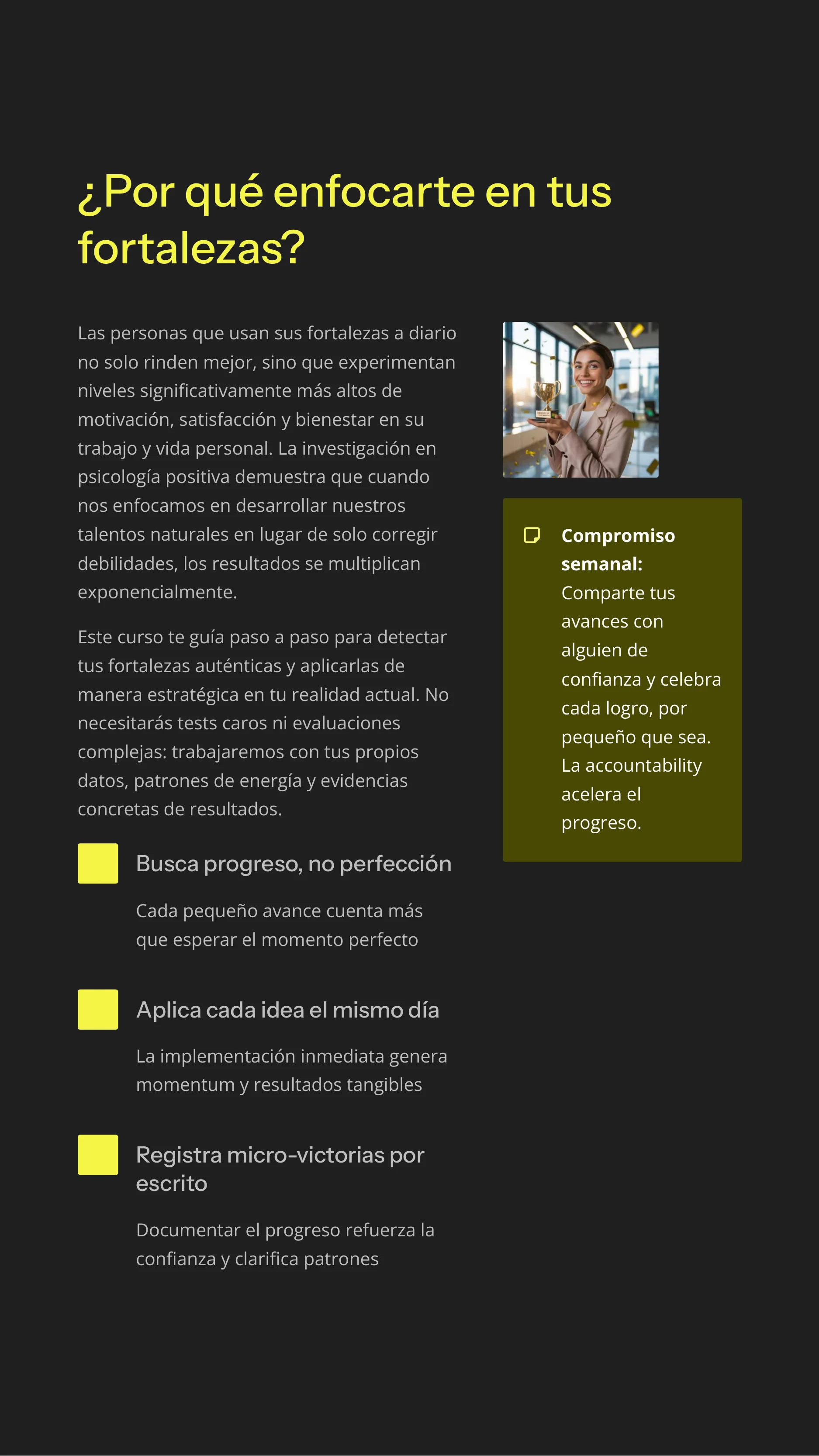 Identify and empower your strenghts — Page 3
