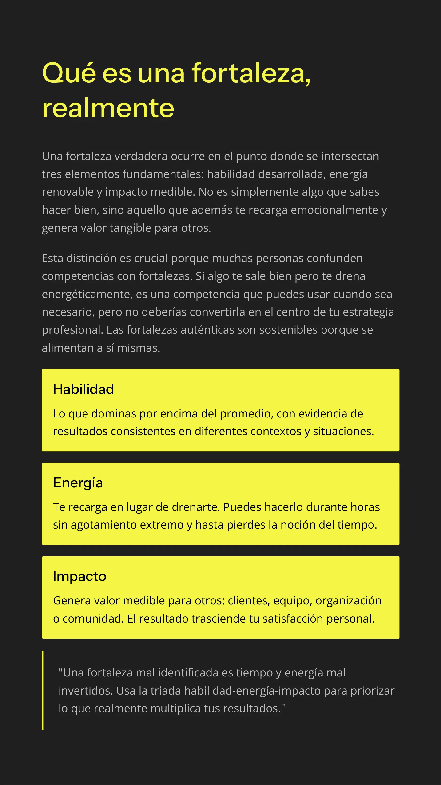 Identify and empower your strenghts — Page 4