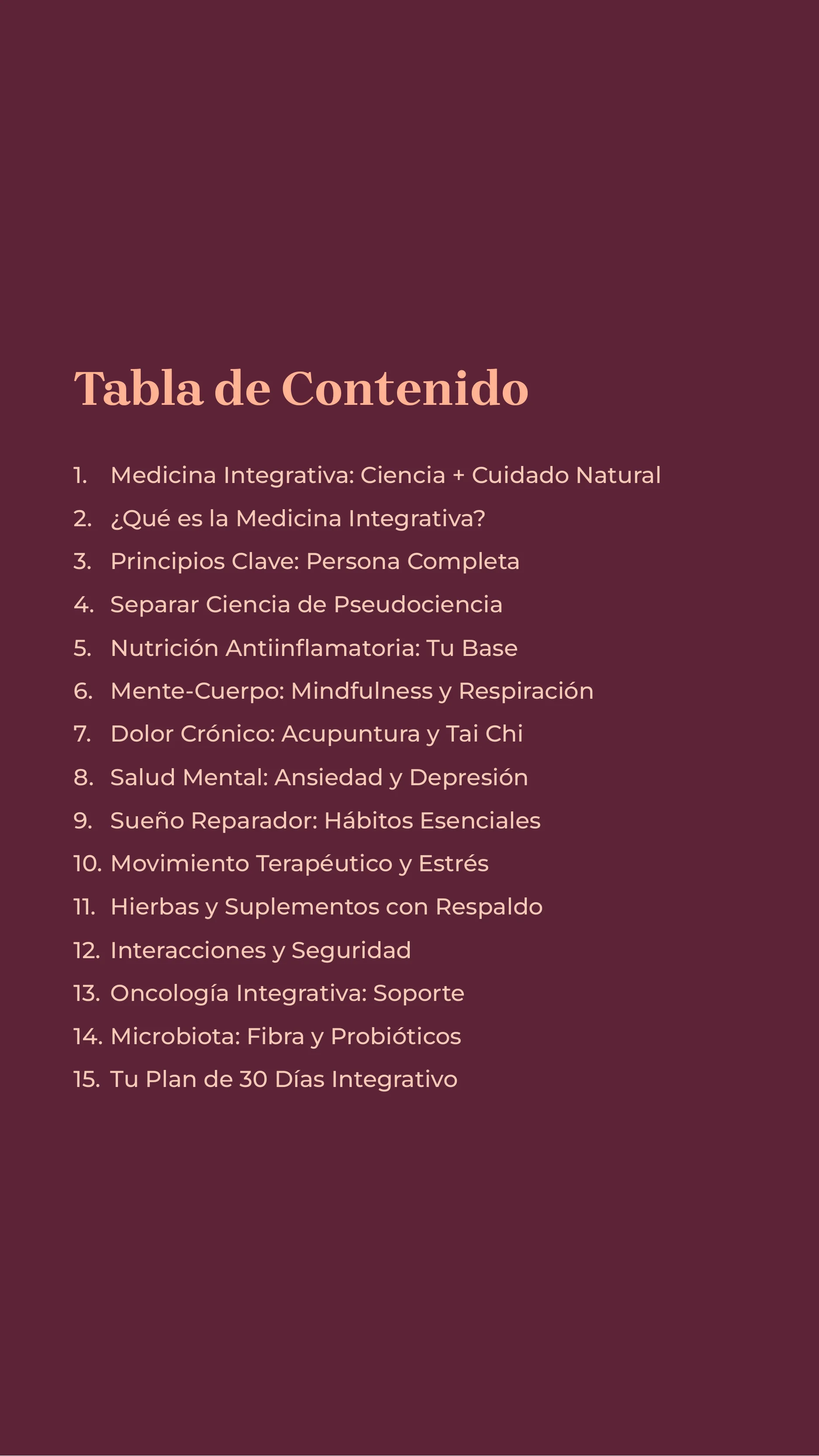 Integrative Medicine: Science + Natural Care — Page 2