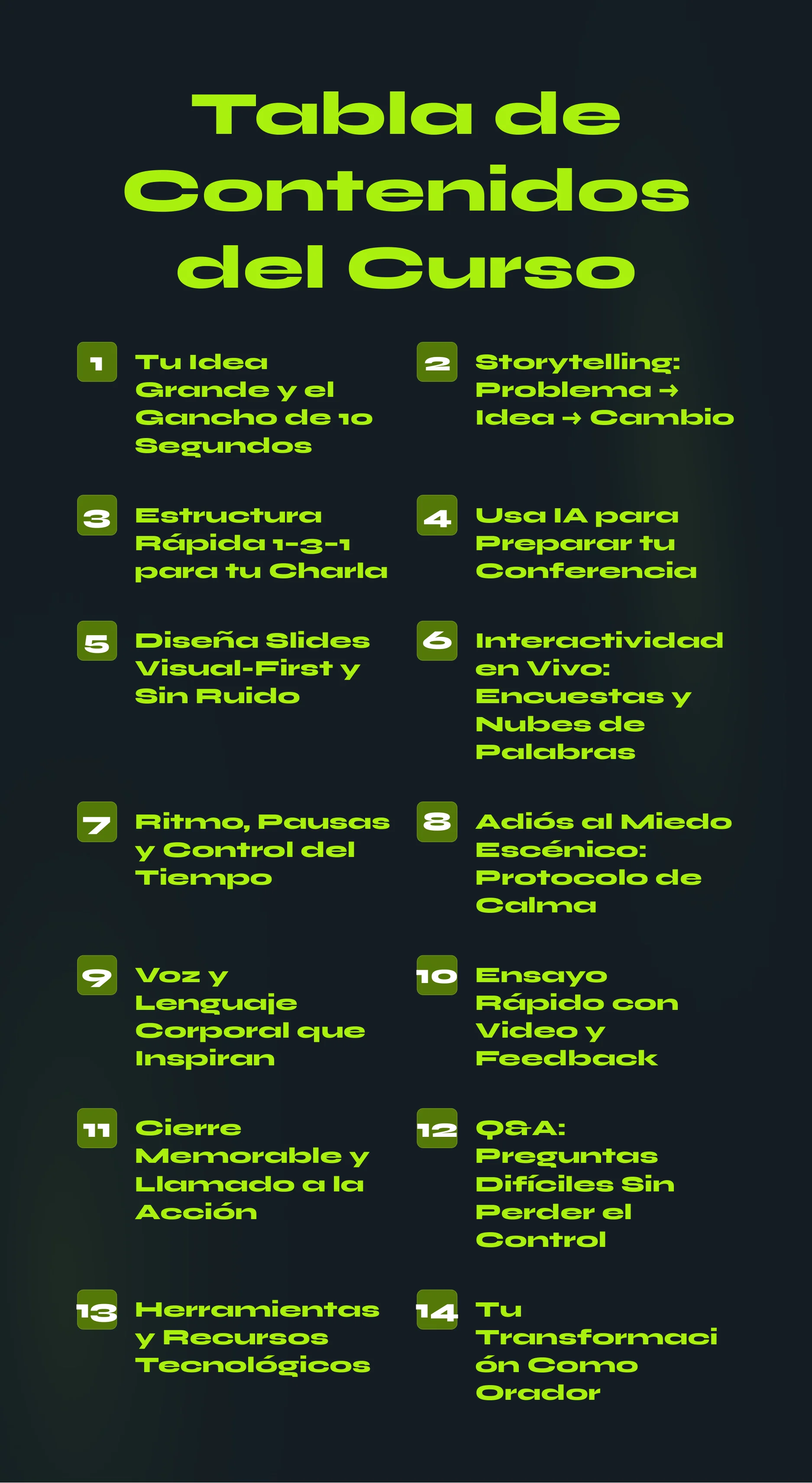 Learn to Deliver a conference — Page 2