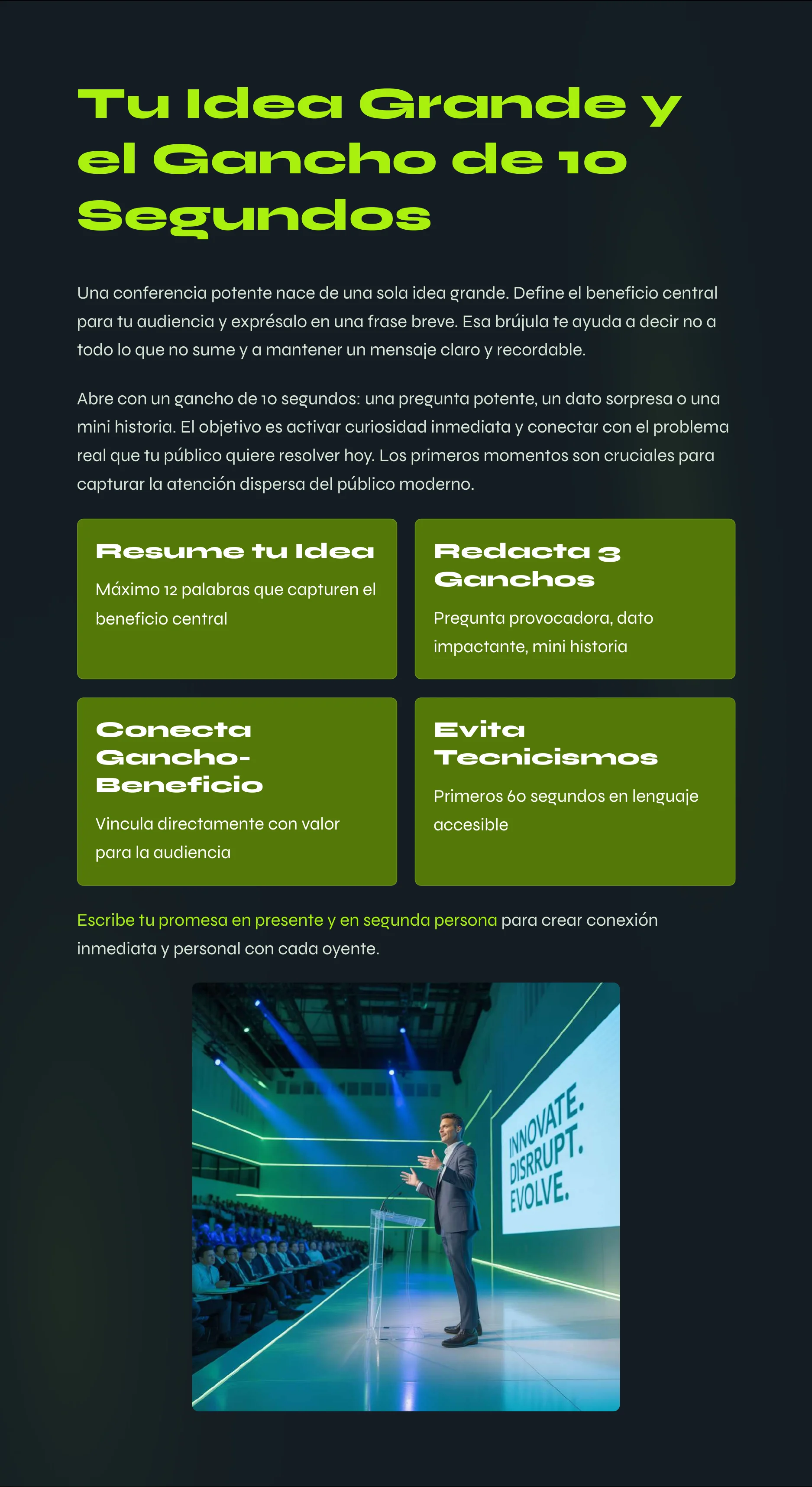 Learn to Deliver a conference — Page 3