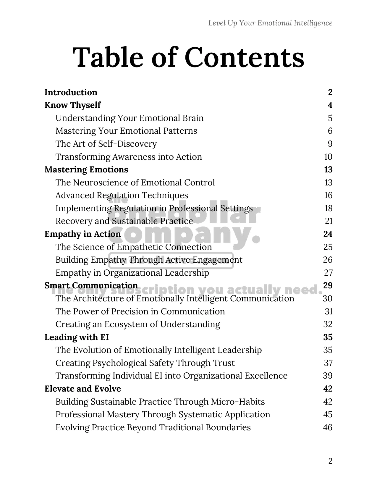 Level Up Your Emotional Intelligence — Page 2