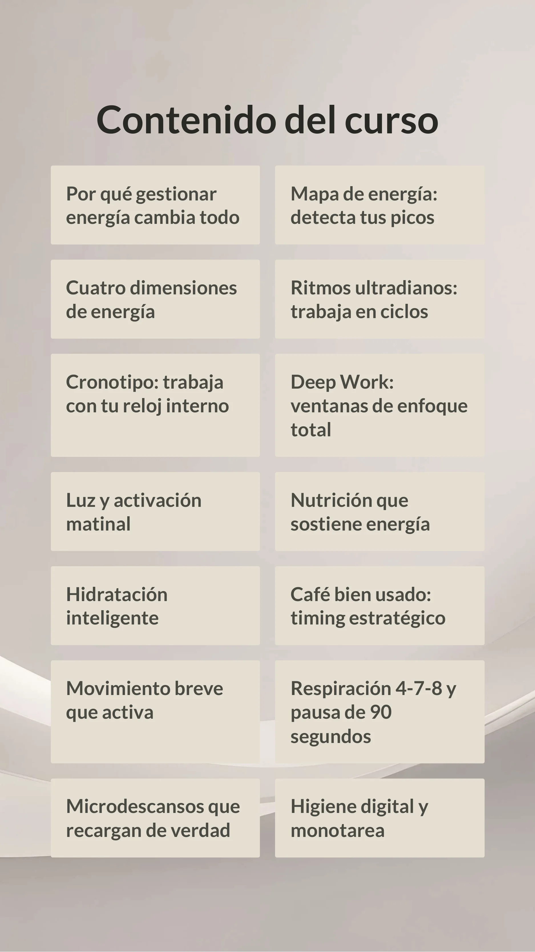 Manage Your Energy Not Just Your Time — Page 2