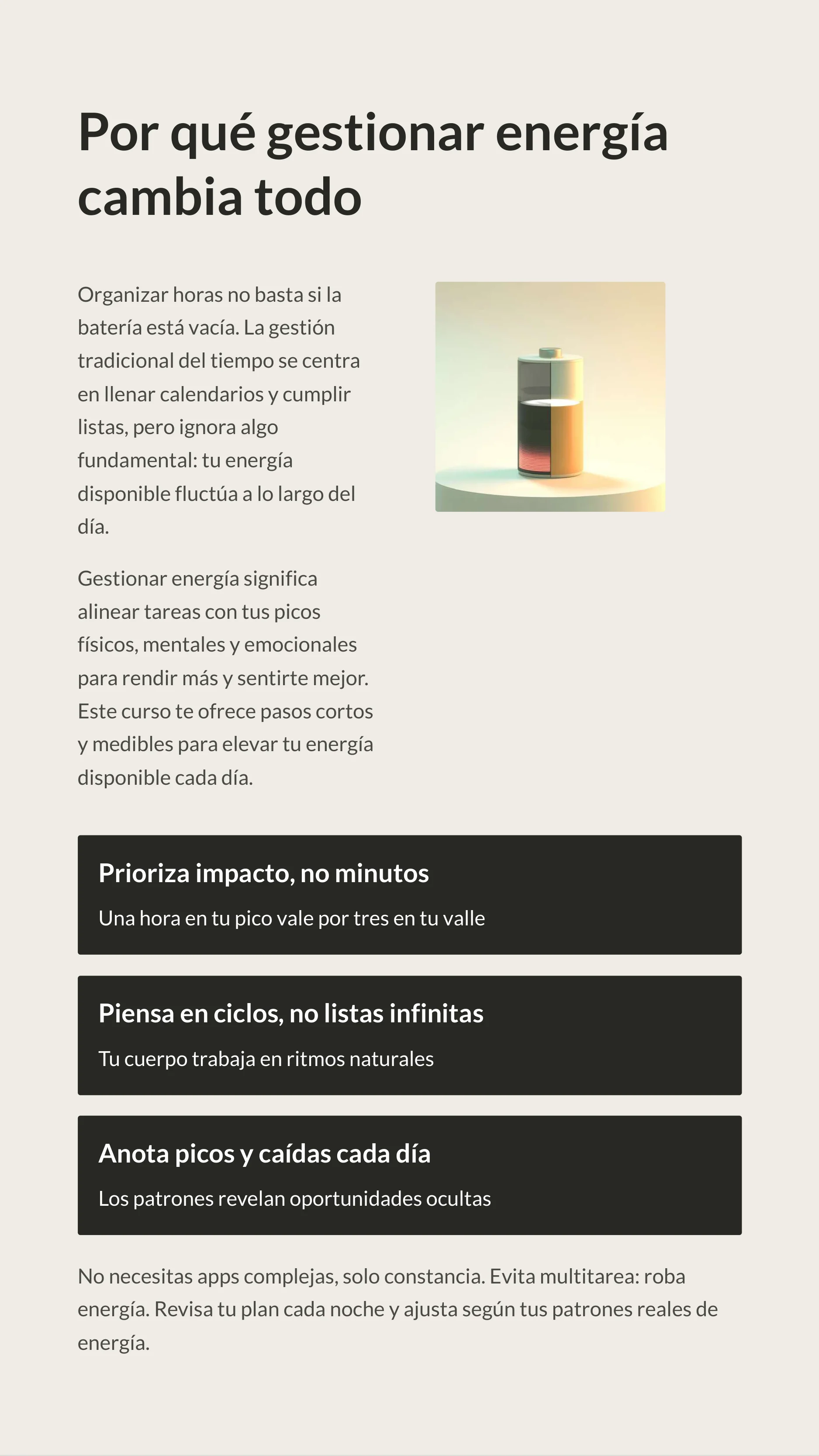 Manage Your Energy Not Just Your Time — Page 3