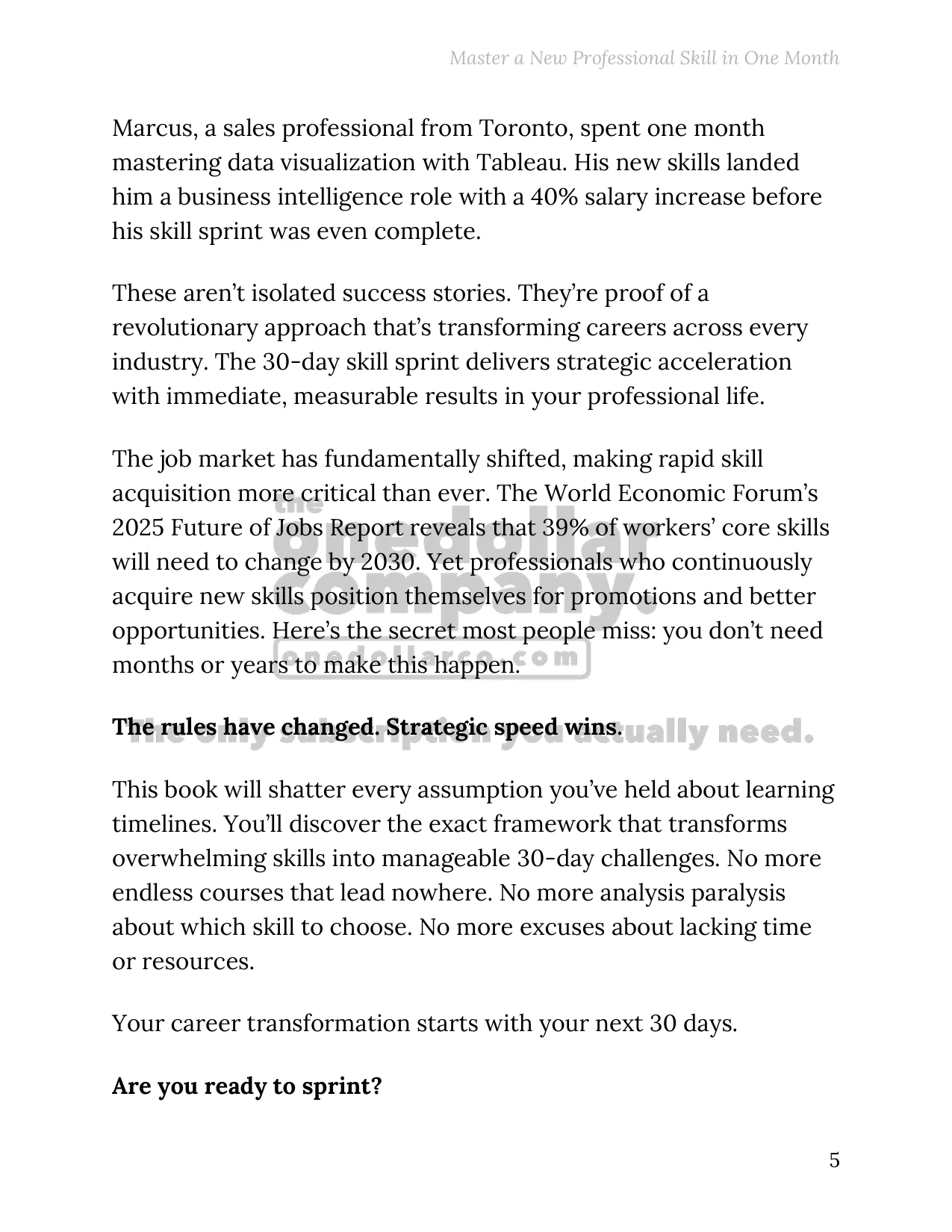 Master a New Professional Skill in One Month — Page 5