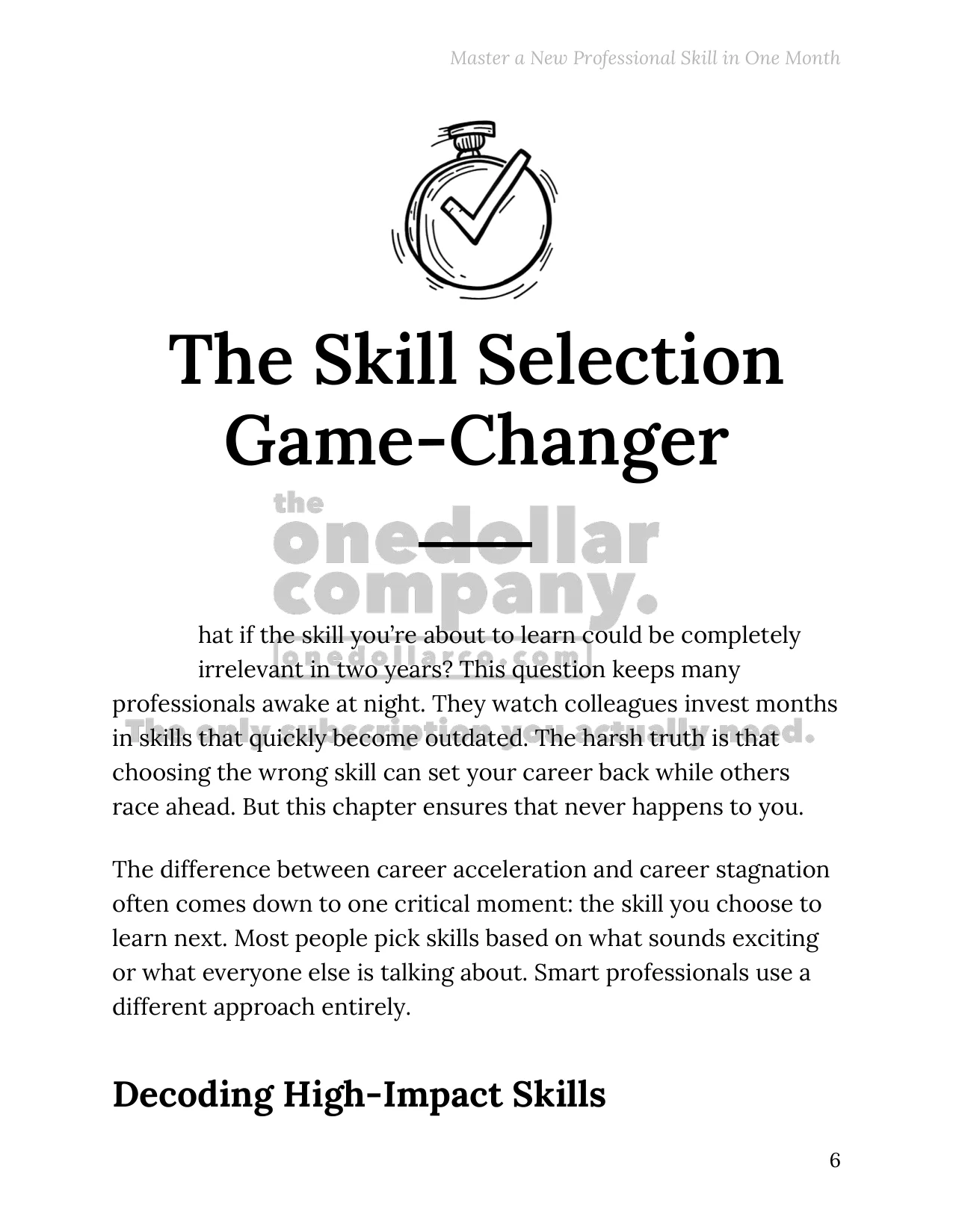 Master a New Professional Skill in One Month — Page 6