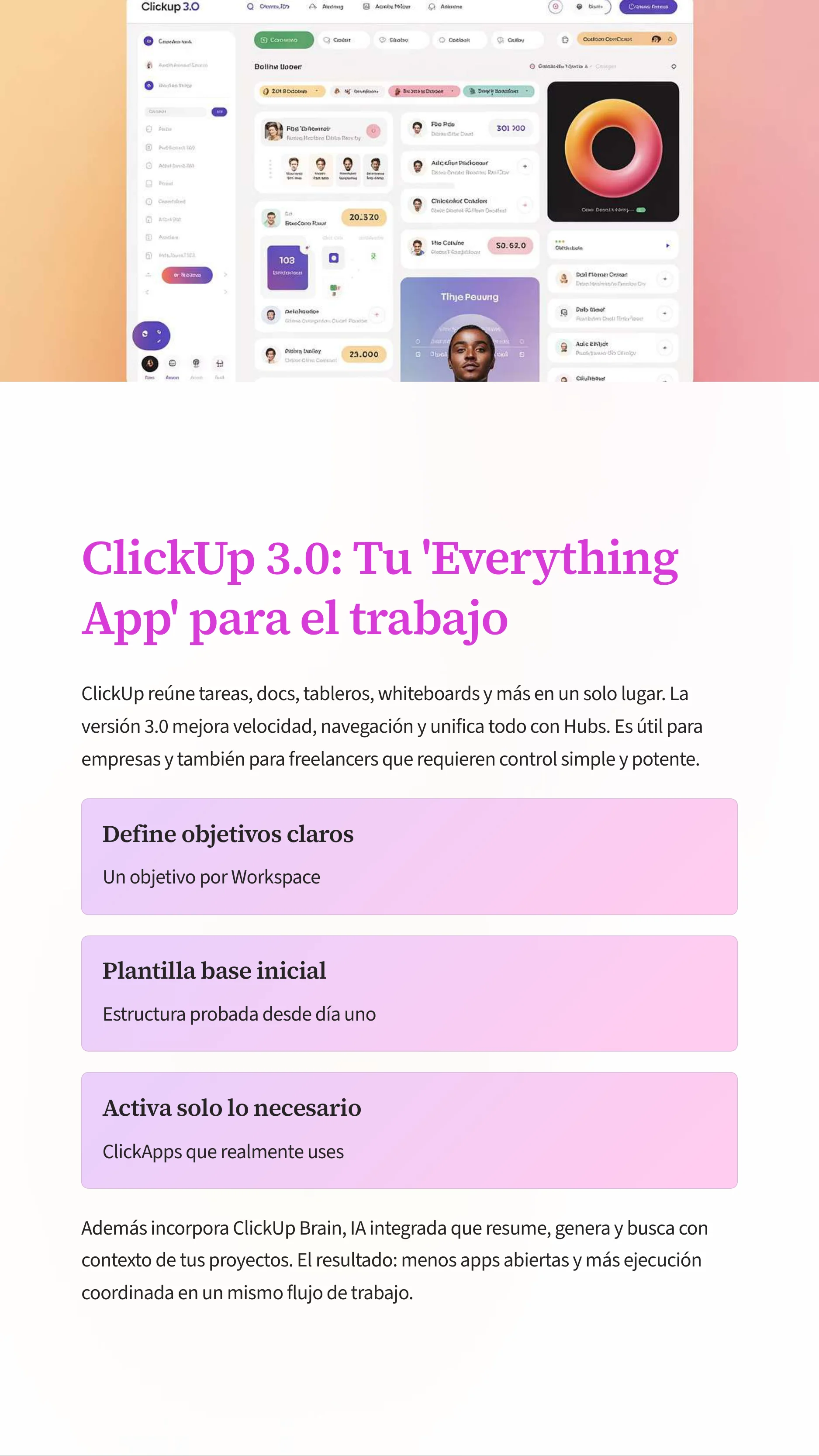 Master ClickUp 3.0 For Businesses And Freelancers — Page 3