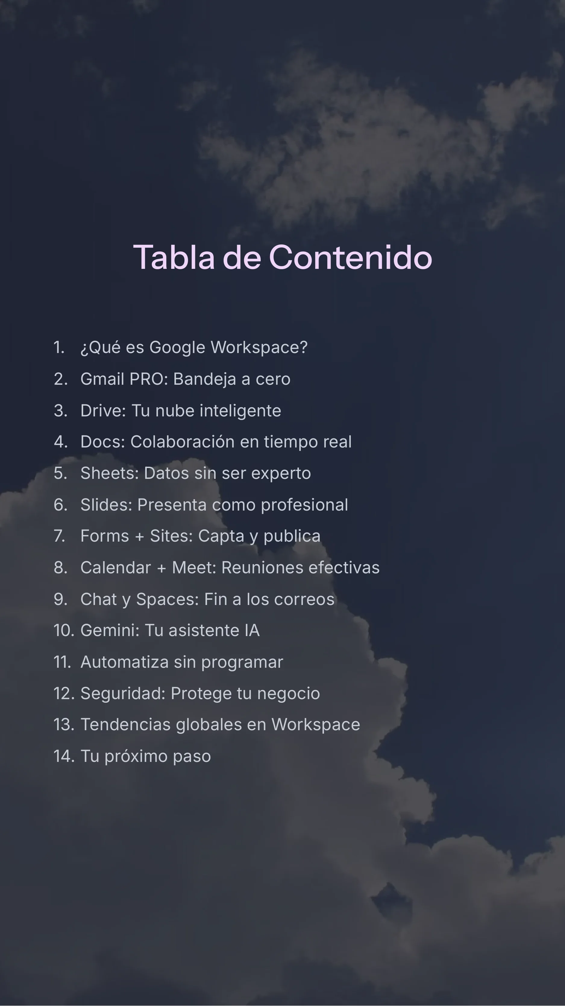 Master Google Workspace Like A Pro — Page 2