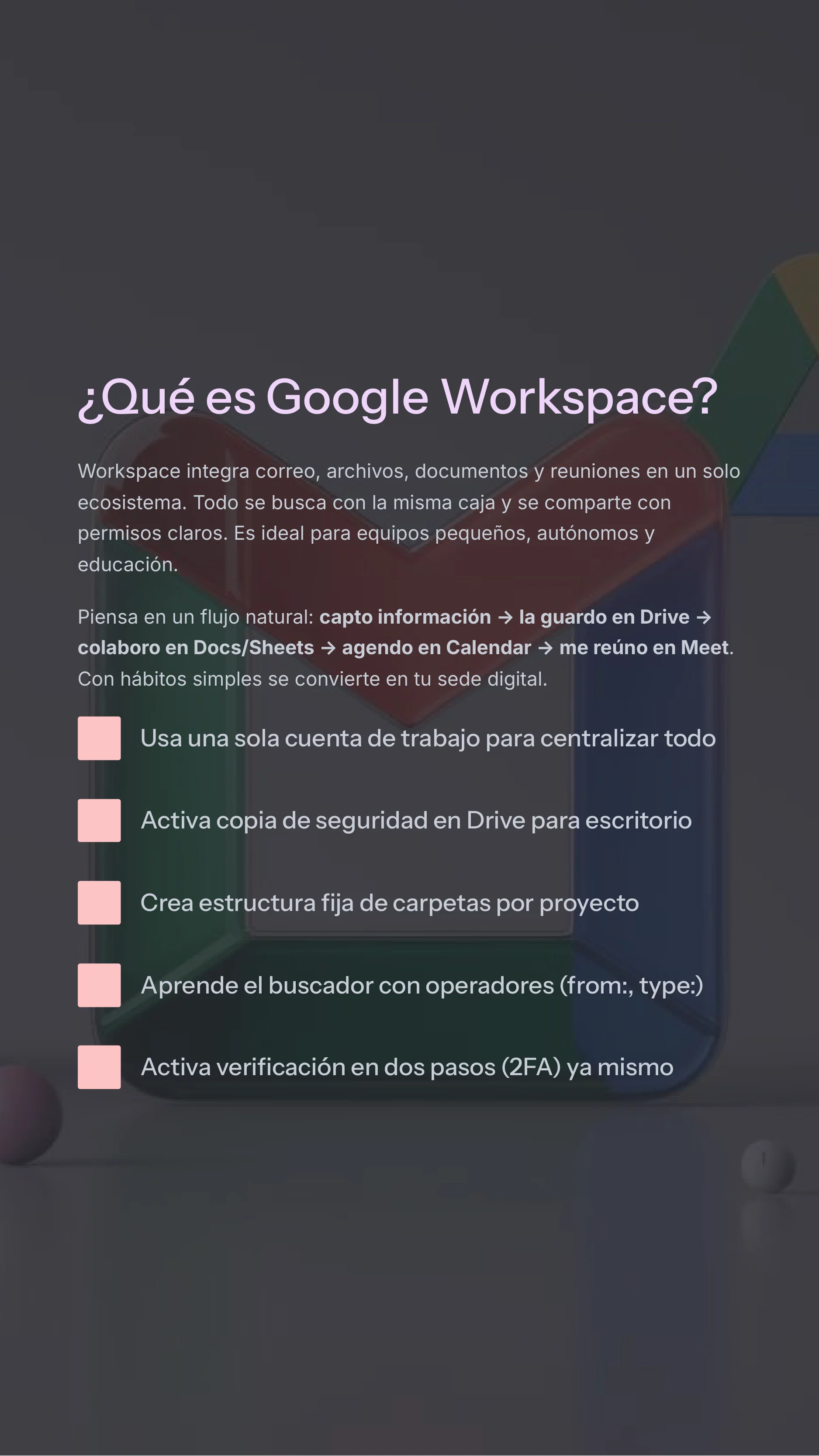 Master Google Workspace Like A Pro — Page 3